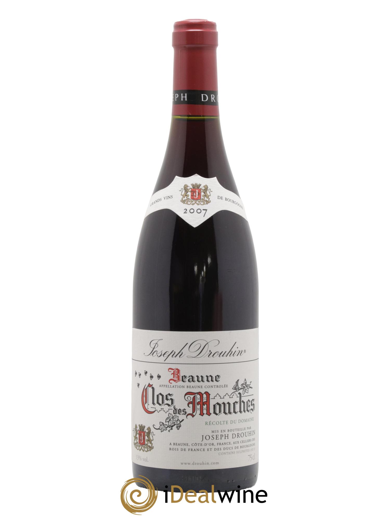 Beaune 1er Cru Clos des Mouches Joseph Drouhin 2007 - Lot de 1 bouteille - 0