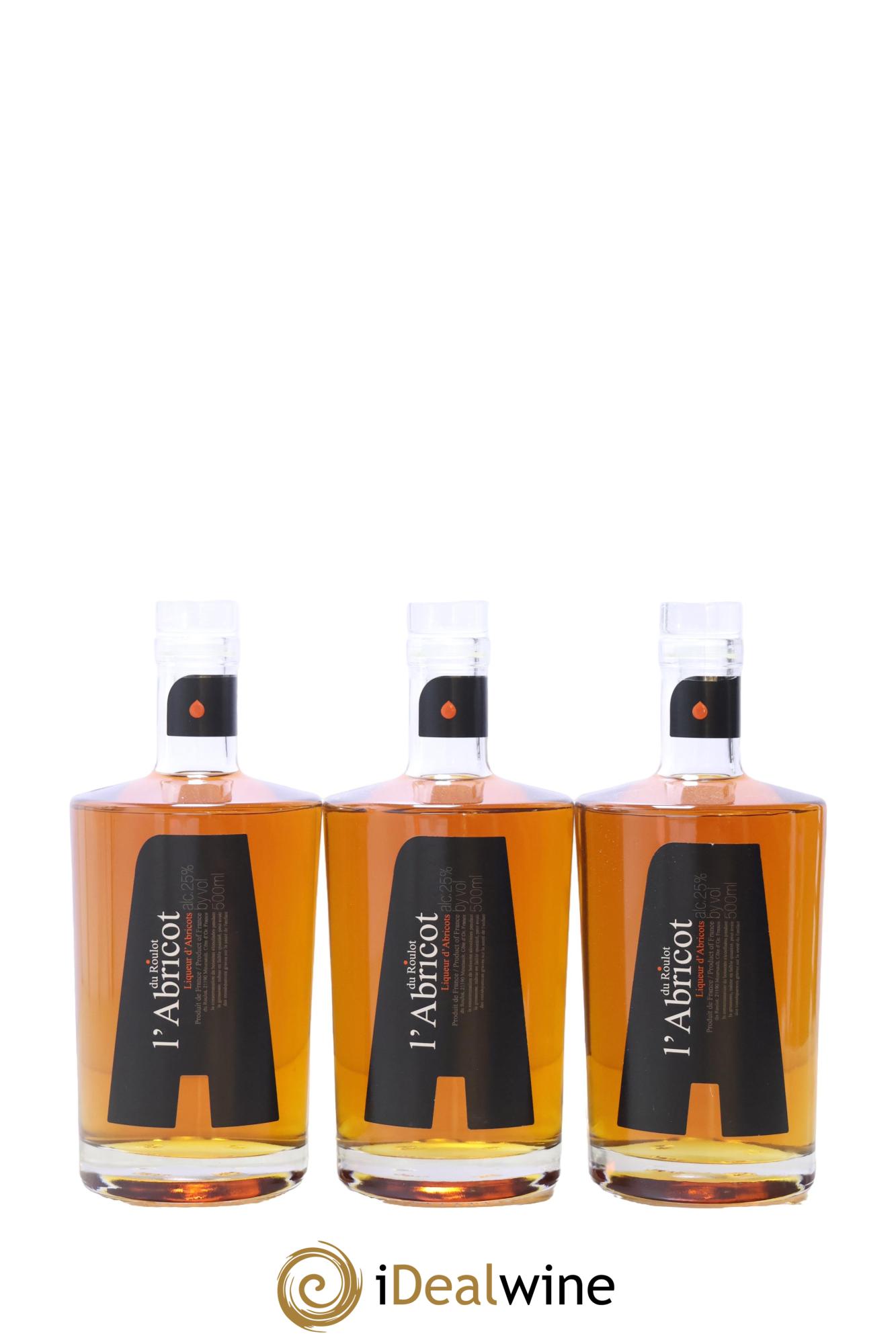 Liqueur L'Abricot du Roulot Roulot (Domaine) - Lote de 3 formatos de 50 cl - 0
