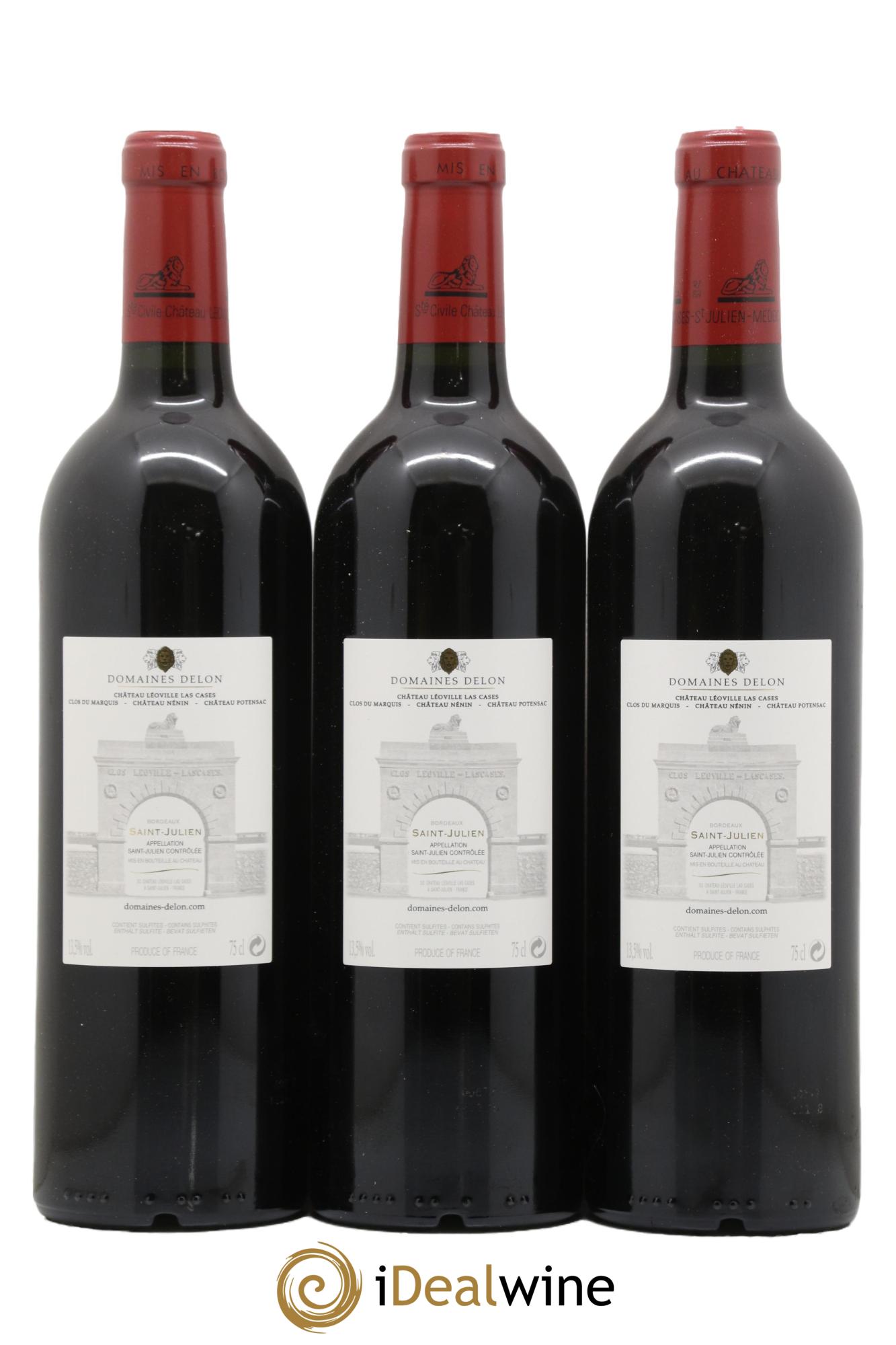 Château Léoville Las Cases 2ème Grand Cru Classé 2016 - Lot of 6 bottles - 4