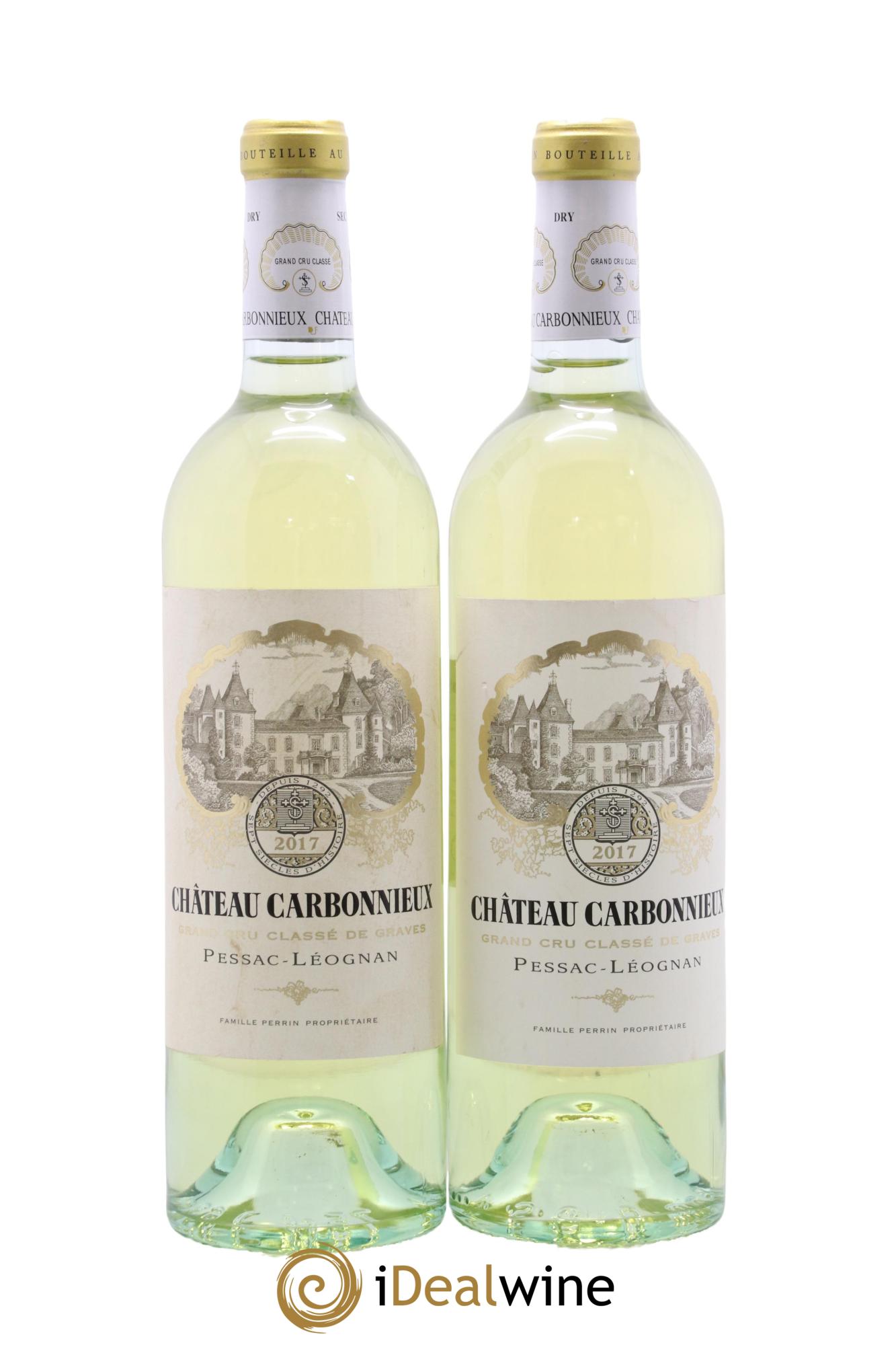 Château Carbonnieux Cru Classé de Graves 2017 - Lot of 2 bottles - 0