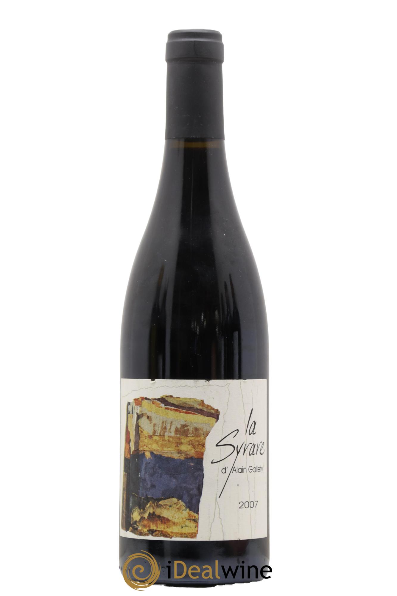 Côtes du Vivarais La Syrare Gallety (Domaine) 2007 - Lot de 1 bouteille - 0