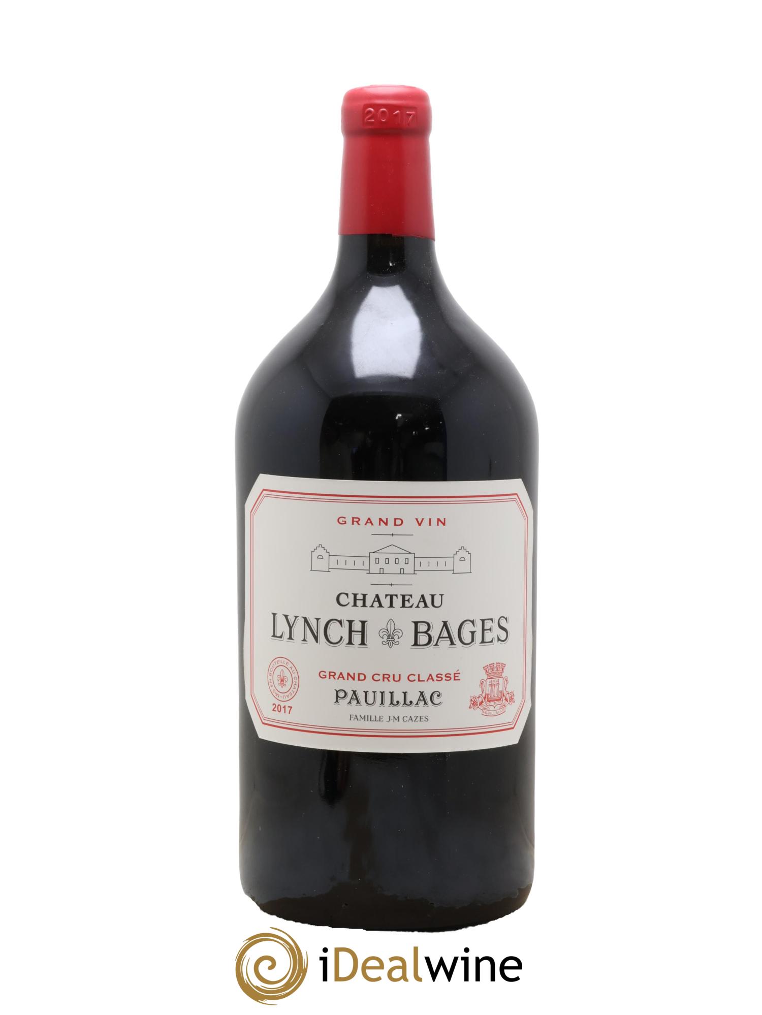Château Lynch Bages 5ème Grand Cru Classé 2017 - Lot de 1 double magnum - 0