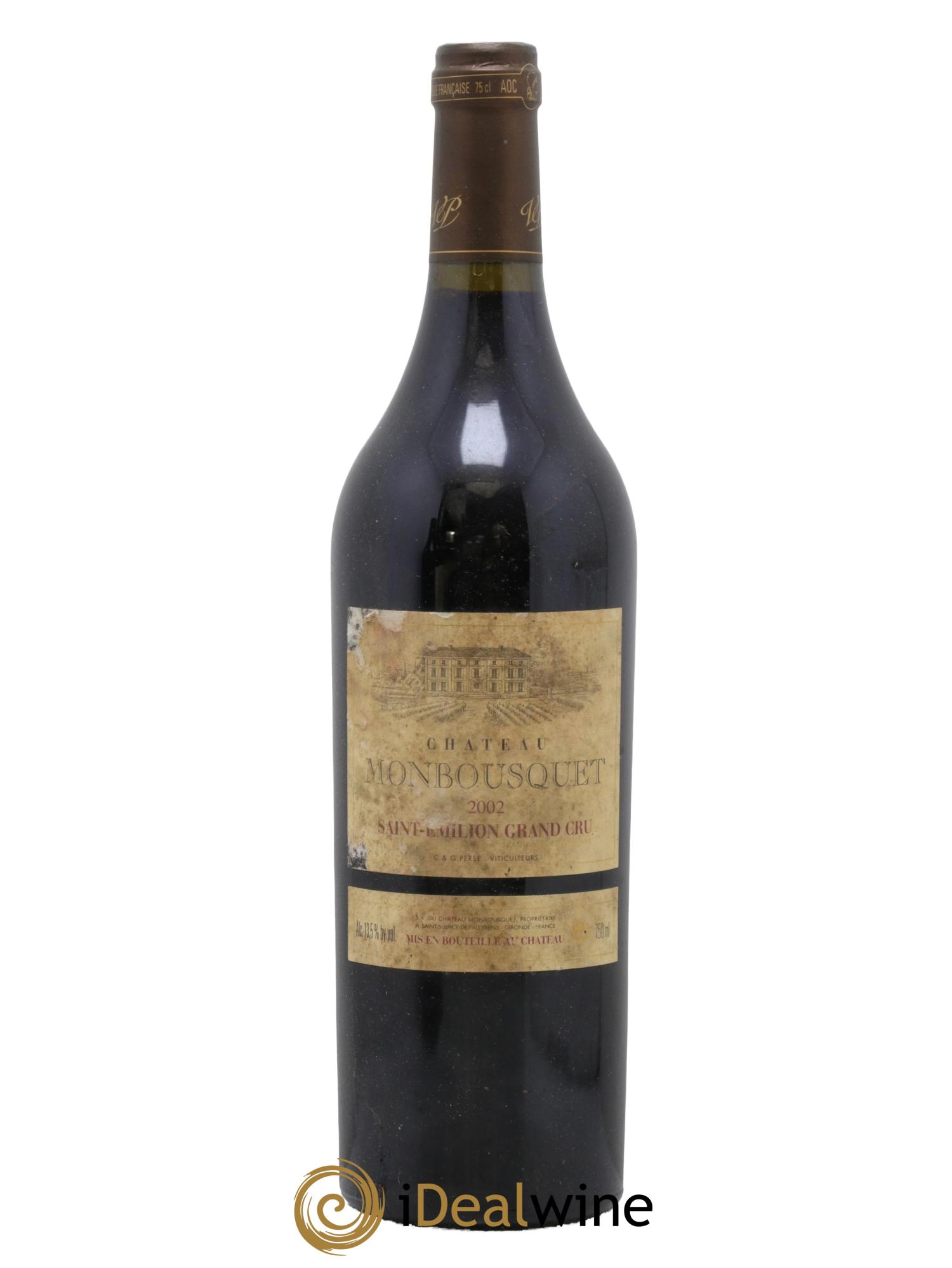 Château Monbousquet Grand Cru Classé 2002 - Lot of 1 bottle - 0