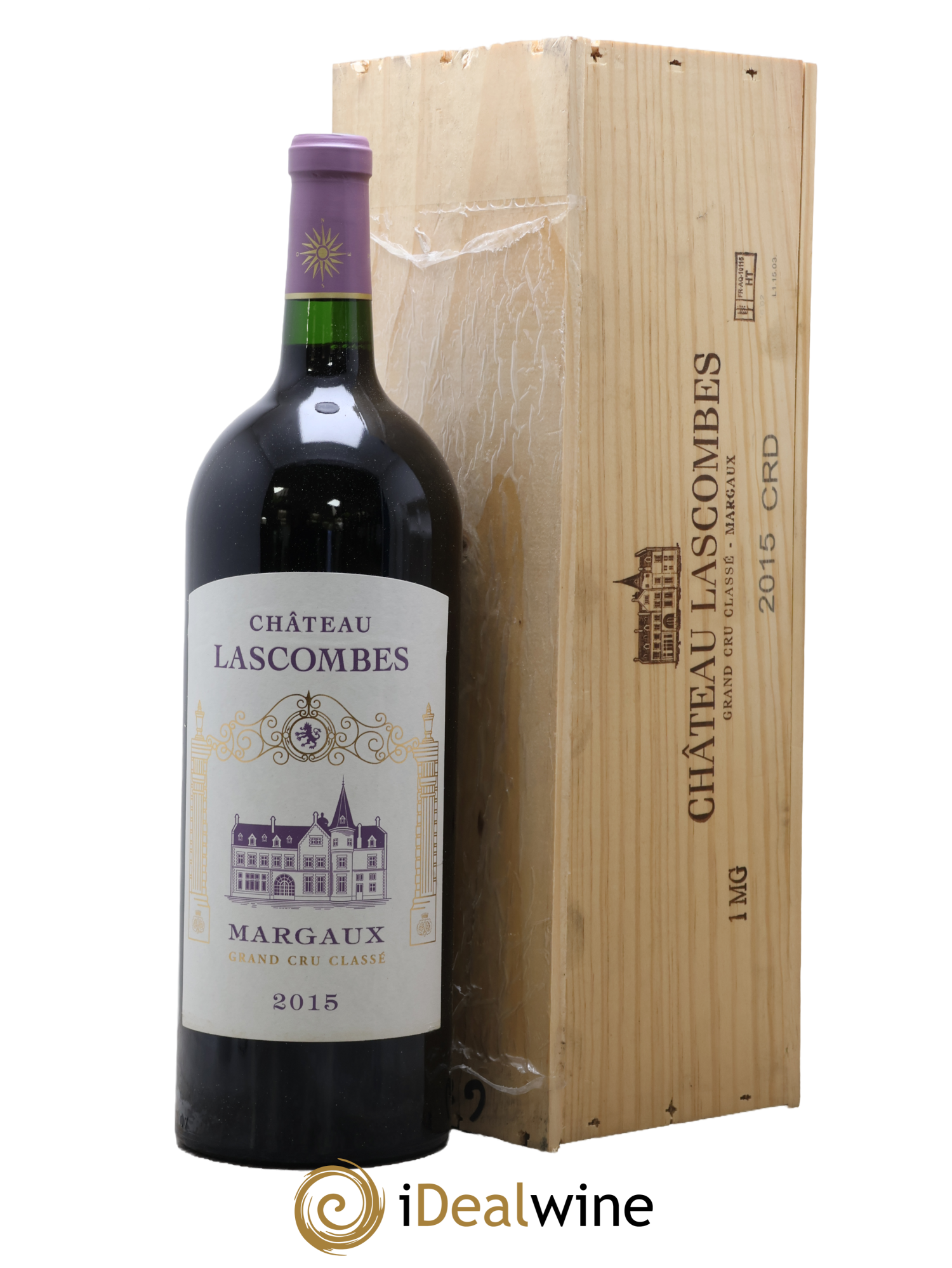Château Lascombes 2ème Grand Cru Classé 2015 - Lot de 1 magnum - 0