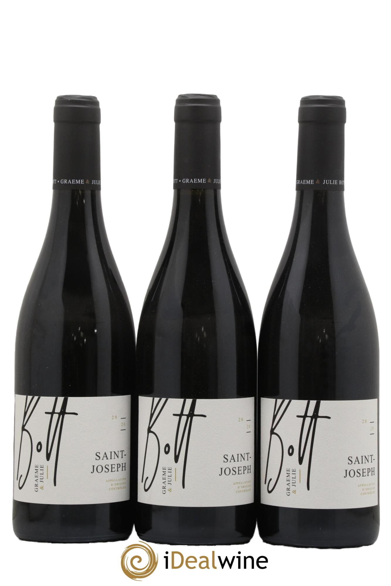 Saint-Joseph Graeme & Julie Bott 2020 - Lot de 3 bouteilles - 0