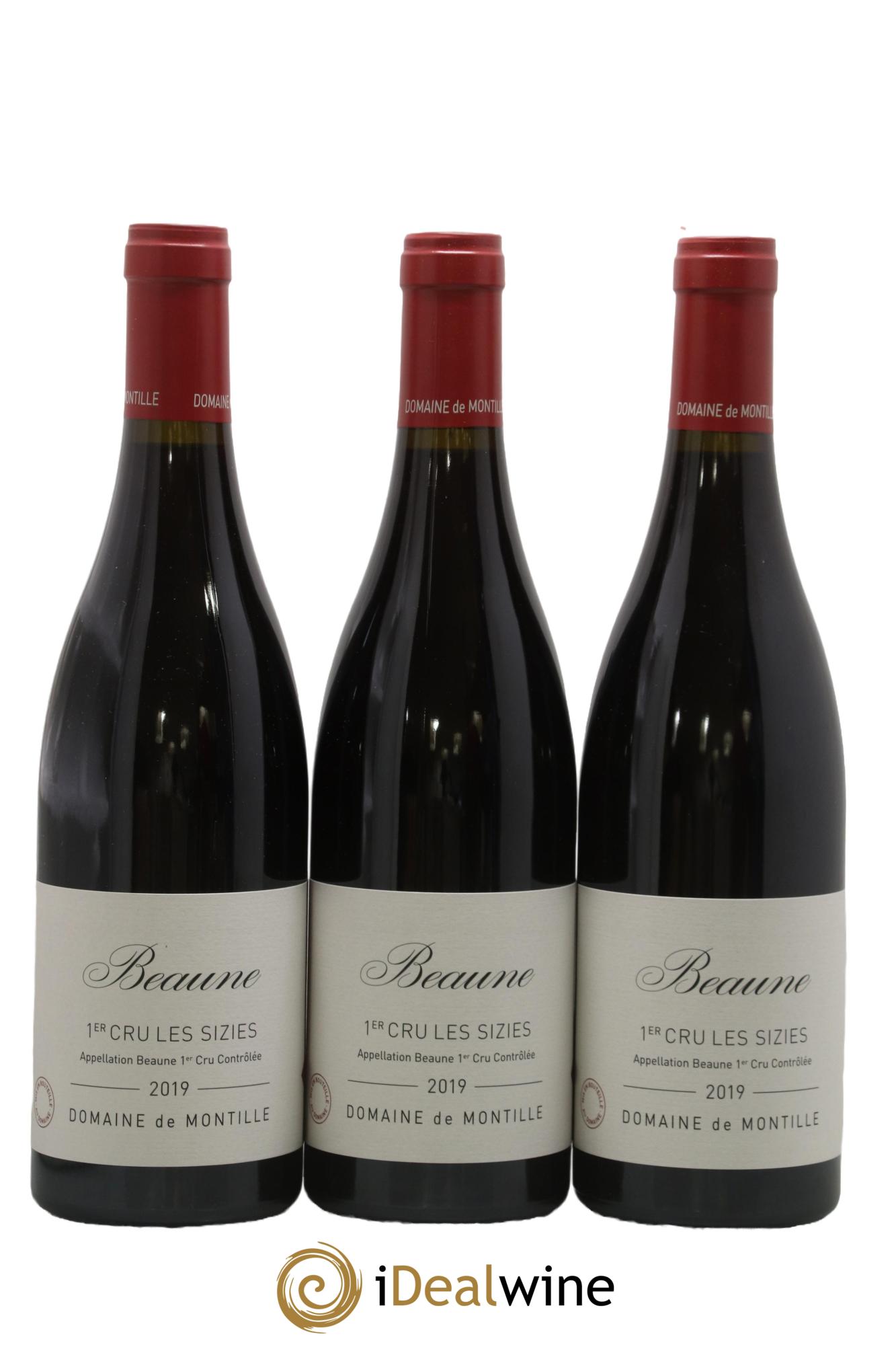 Beaune 1er Cru Les Sizies De Montille (Domaine) 2019 - Lot of 3 bottles - 0