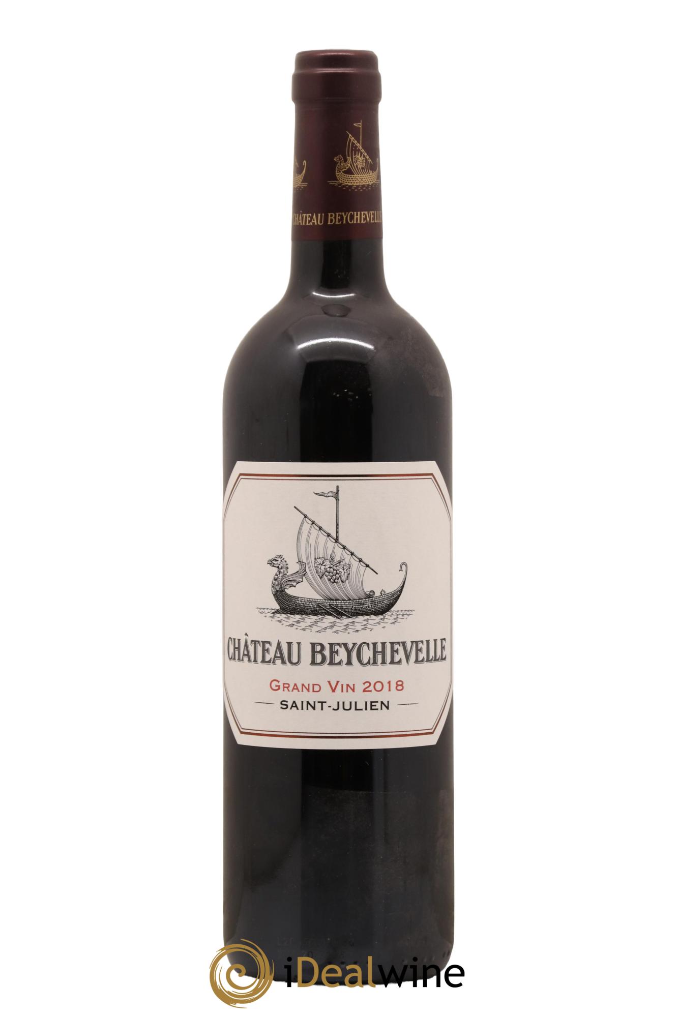 Château Beychevelle 4ème Grand Cru Classé 2018 - Lot de 1 bouteille - 0