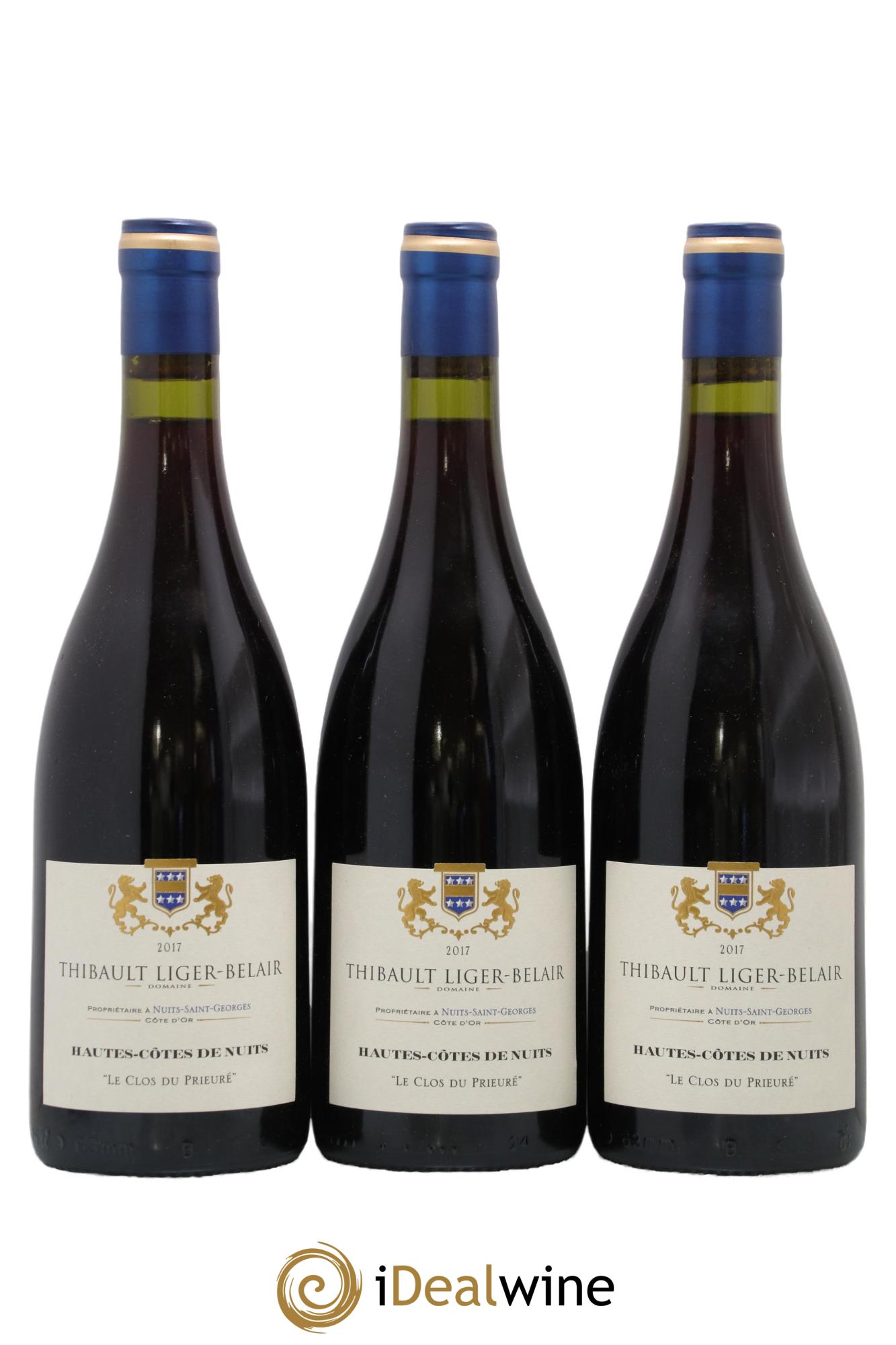 Hautes-Côtes de Nuits Le Clos du Prieuré Thibault Liger-Belair 2017 - Lot de 3 bouteilles - 0