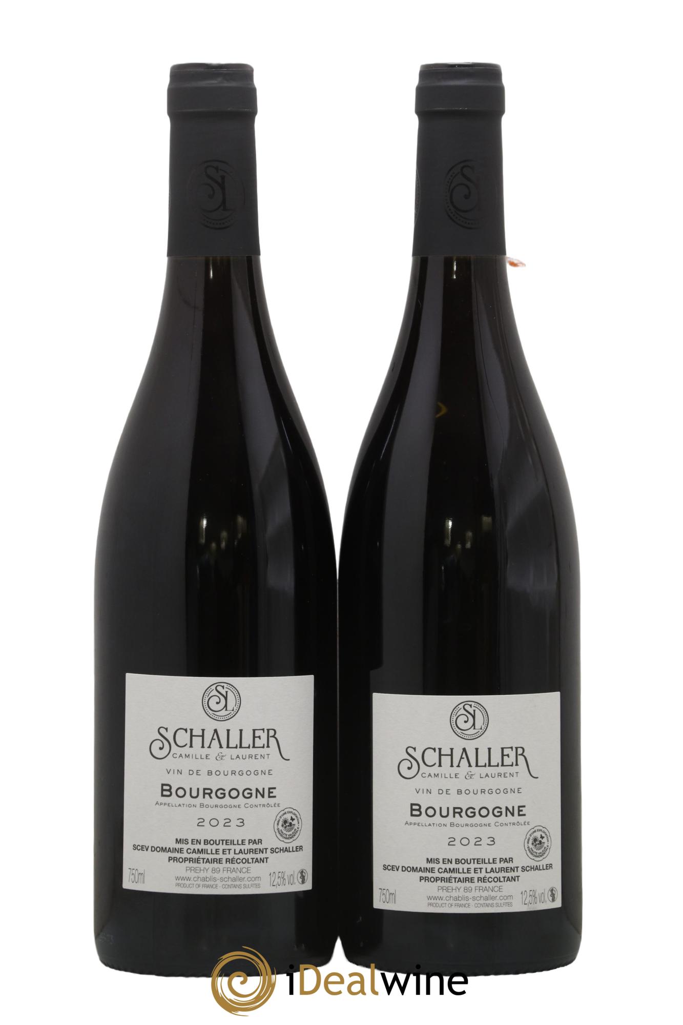 Bourgogne Pinot Noir Camille & Laurent Schaller 2023 - Posten von 2 Flaschen - 1