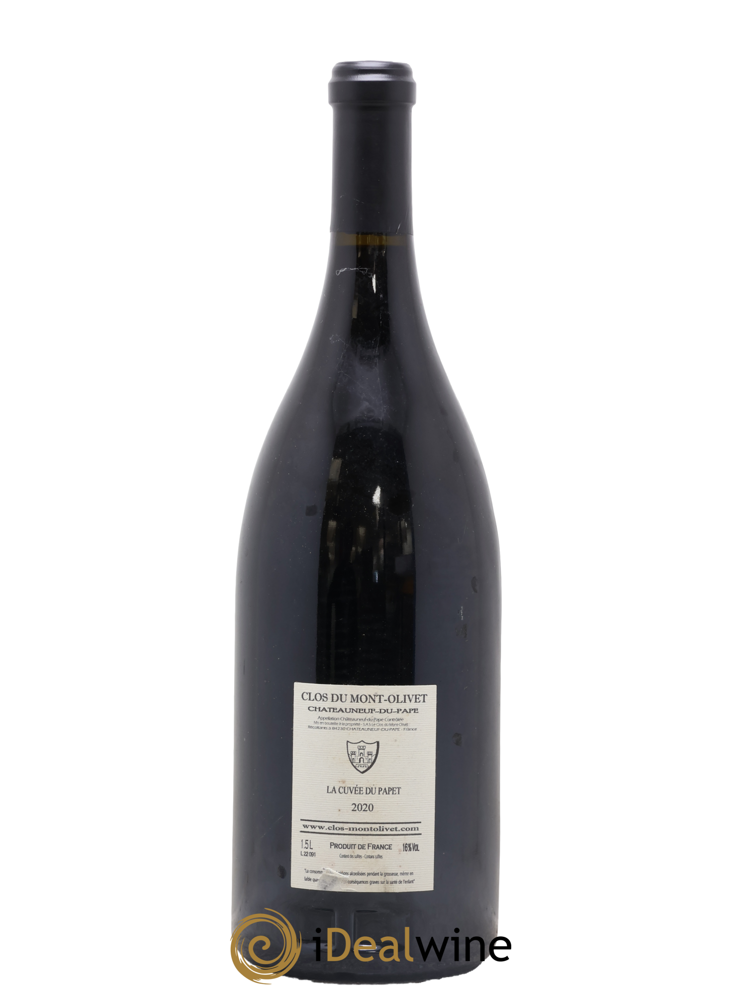 Châteauneuf-du-Pape Cuvée du Papet Clos du Mont-Olivet  2020 - Posten von 1 Magnum - 1