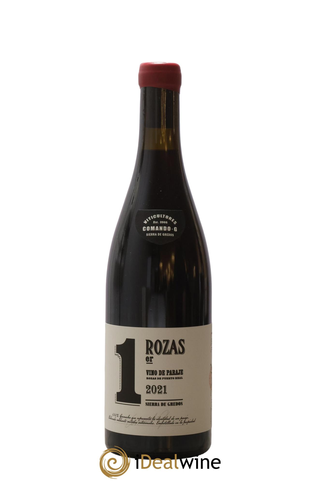 Vinos de Madrid DO Rozas 1er Comando G 2021 - Lot de 1 bouteille - 0