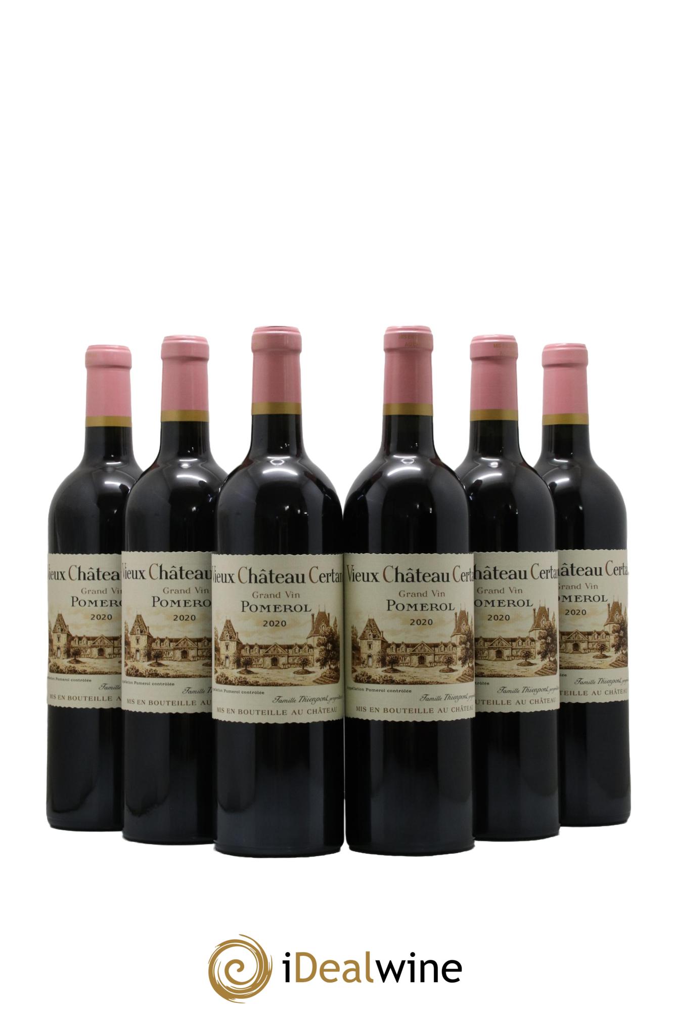 Vieux Château Certan 2020 - Lot de 6 bouteilles - 0