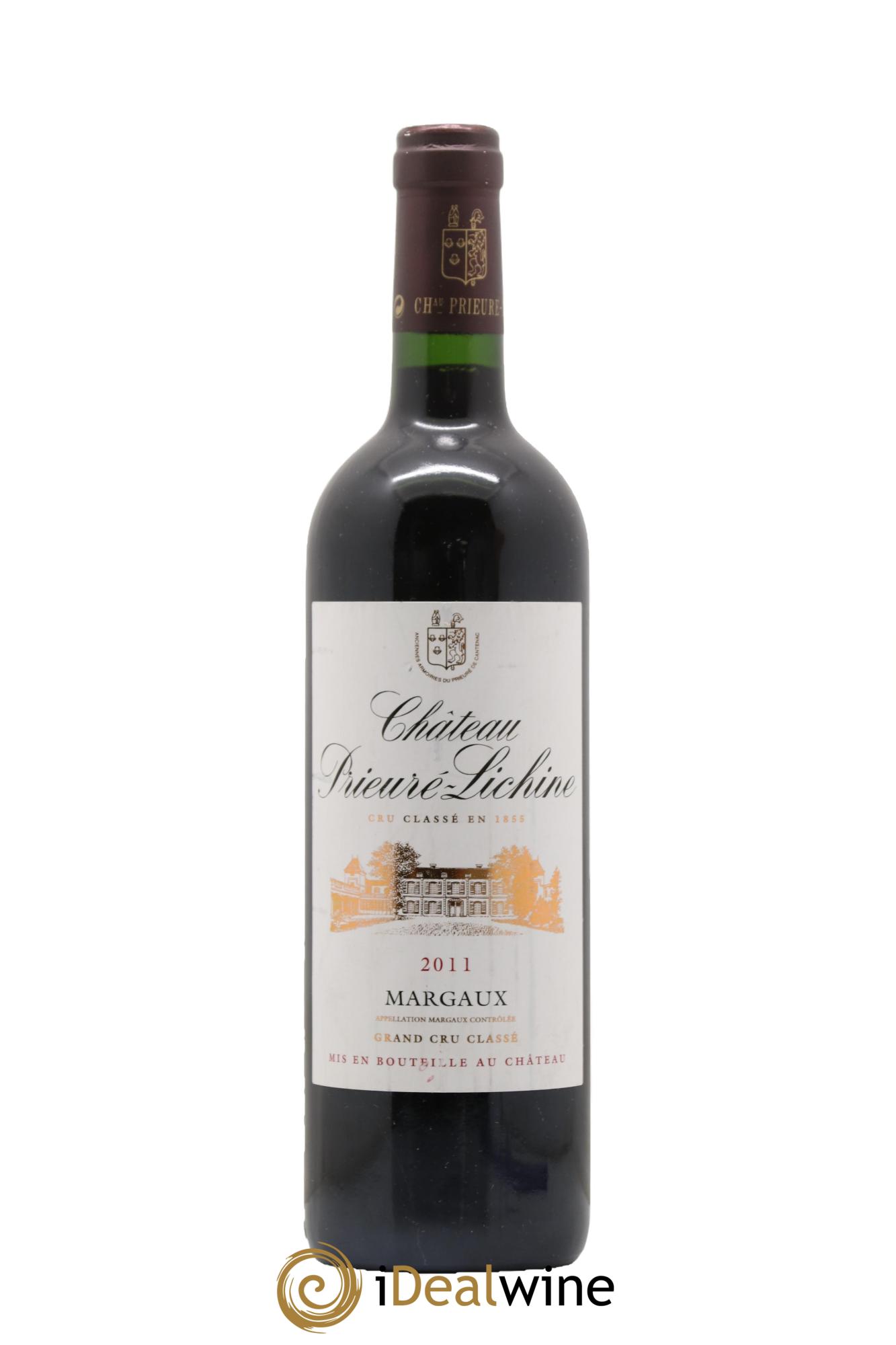 Château Prieuré Lichine 4ème Grand Cru Classé 2011 - Lot de 1 bouteille - 0