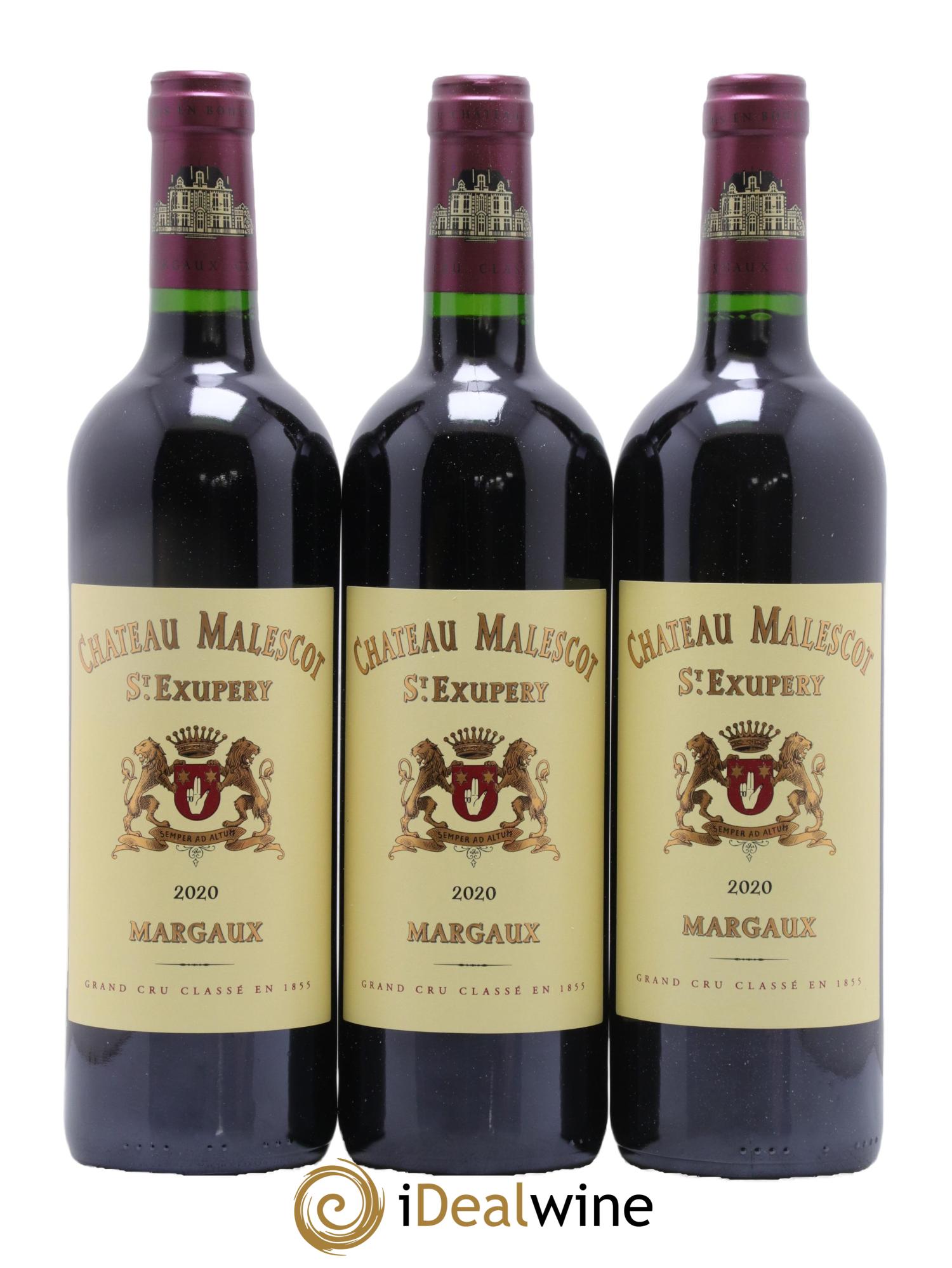 Château Malescot Saint-Exupéry 3ème Grand Cru Classé  2020 - Posten von 12 Flaschen - 2