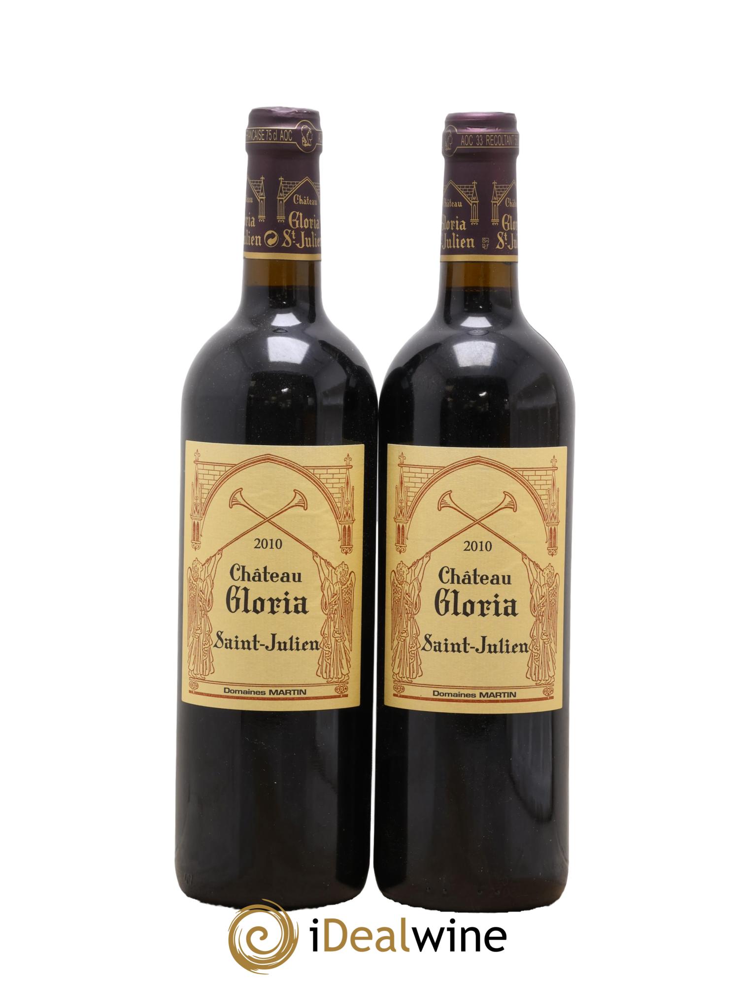 Château Gloria 2010 - Posten von 2 Flaschen - 0