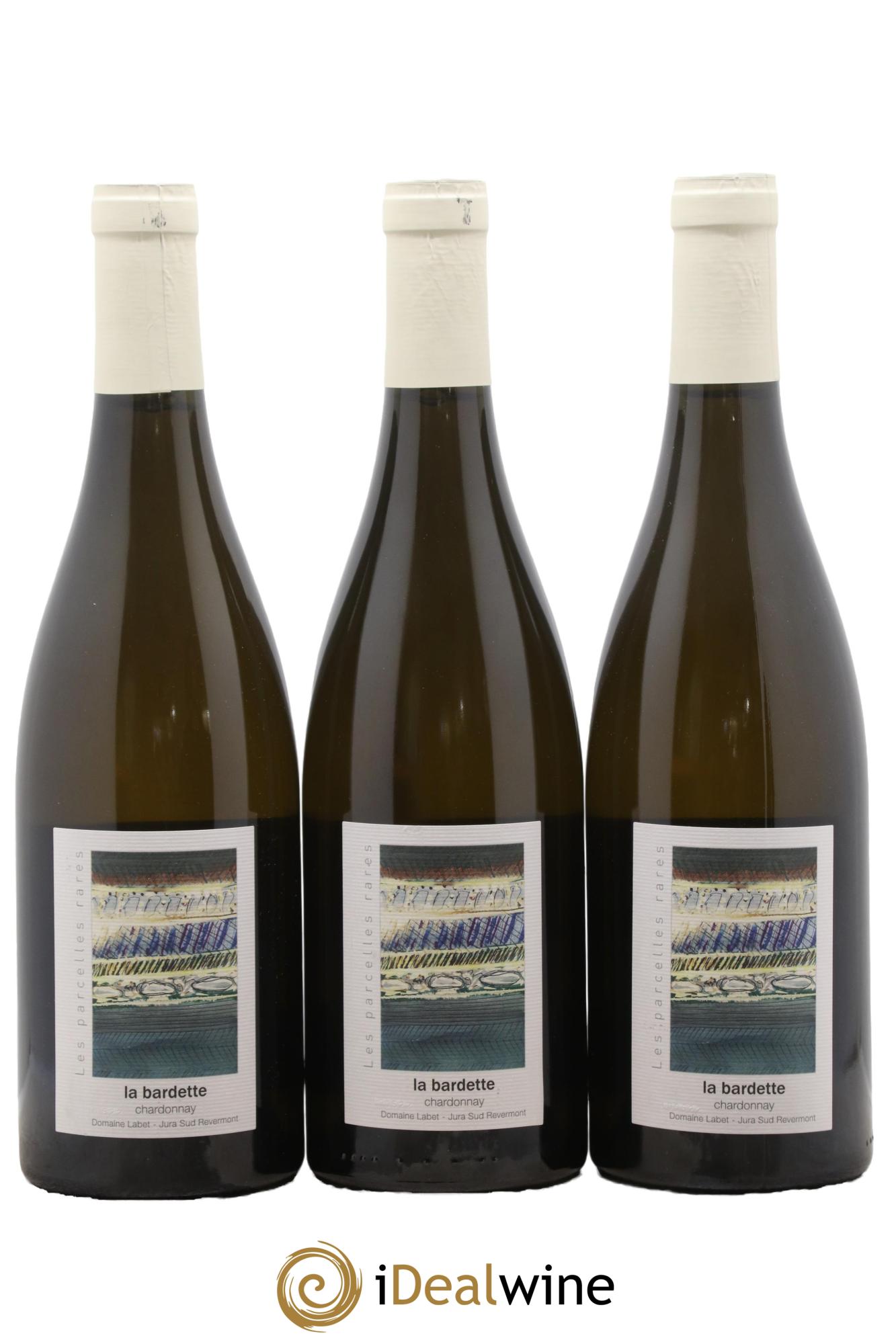 Côtes du Jura Chardonnay La Bardette Romain - Julien - Charline Labet 2022 - Lot de 3 bouteilles - 0