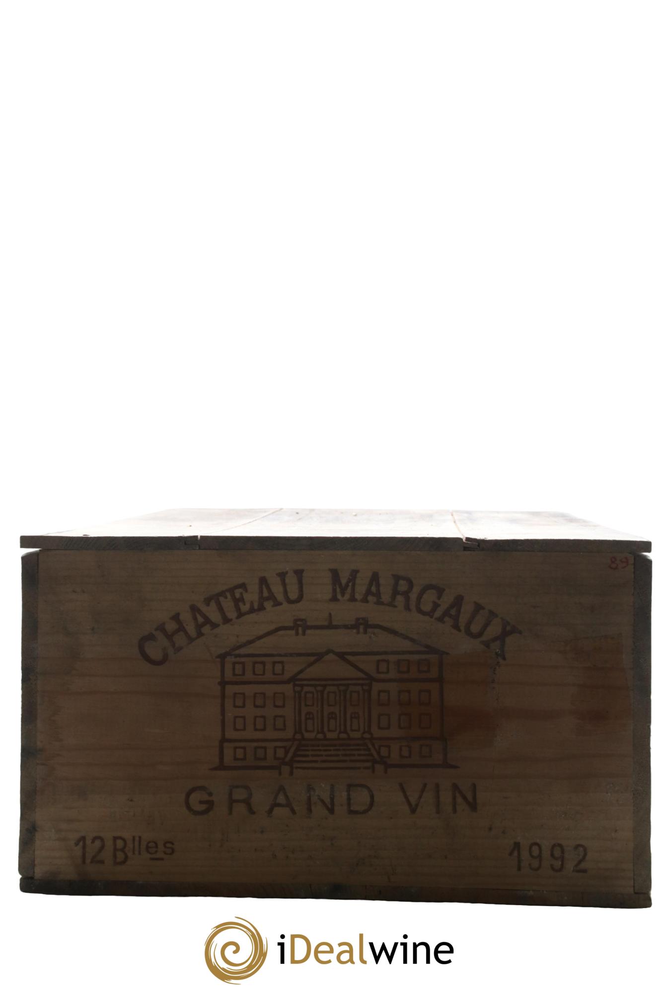 Château Margaux 1er Grand Cru Classé 1992 - Lot of 12 bottles - 5