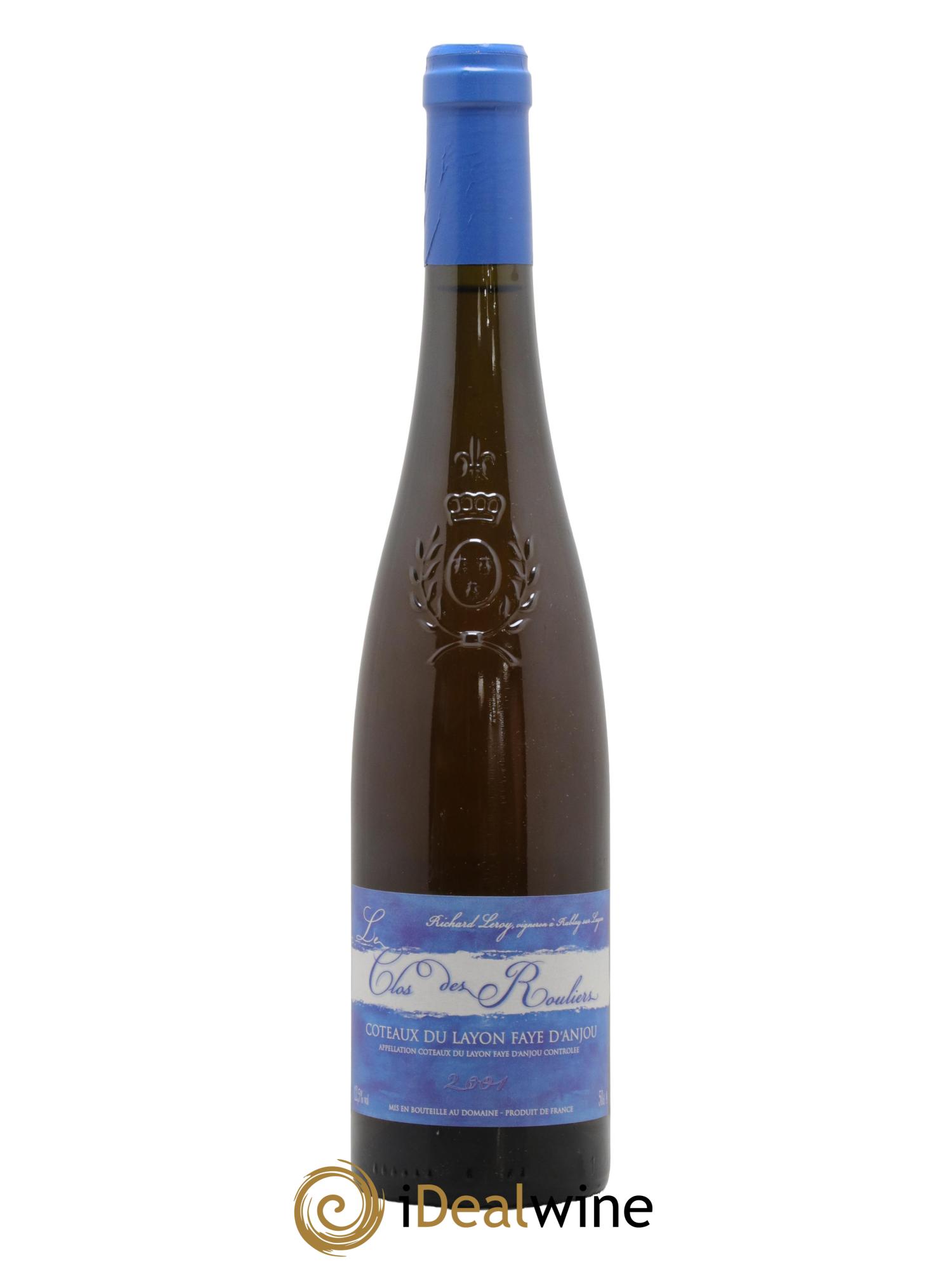 Coteaux du Layon Faye d'Anjou Clos des Rouliers Richard Leroy 2001 - Lot de 1 format 50cl - 0