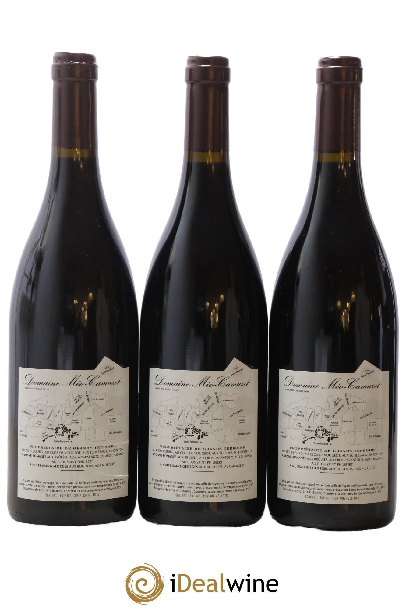 Corton Grand Cru Clos Rognet Méo-Camuzet (Domaine) 2016 - Posten von 3 Flaschen - 1