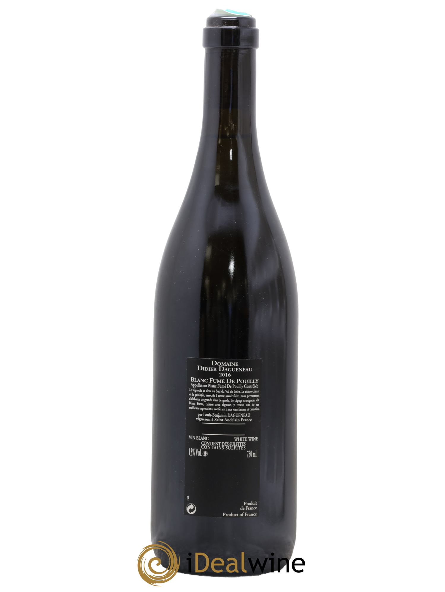 Vin de France (anciennement Pouilly-Fumé) Silex Dagueneau (Domaine Didier - Louis-Benjamin) 2016 - Lotto di 1 bottiglia - 1