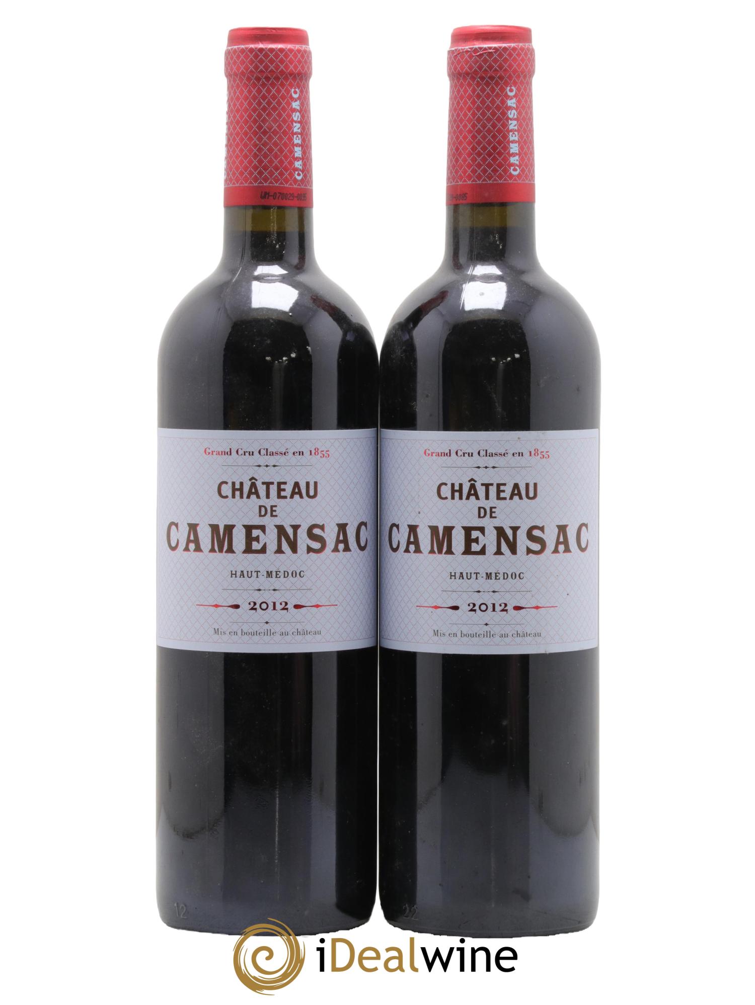 Château Camensac 5ème Grand Cru Classé 2012 - Lot de 2 bouteilles - 0