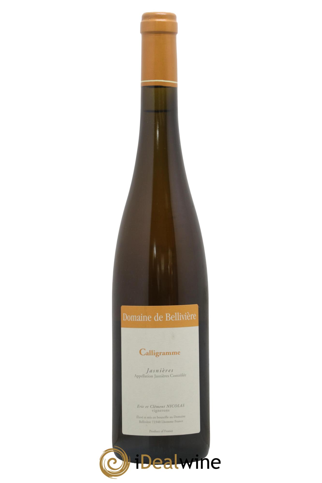 Jasnières Calligramme Domaine de Bellivière 2021 - Posten von 1 Flasche - 0