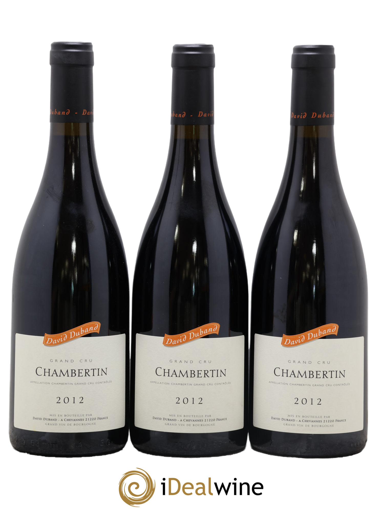 Chambertin Grand Cru David Duband (Domaine) 2012 - Lot de 3 bouteilles - 0
