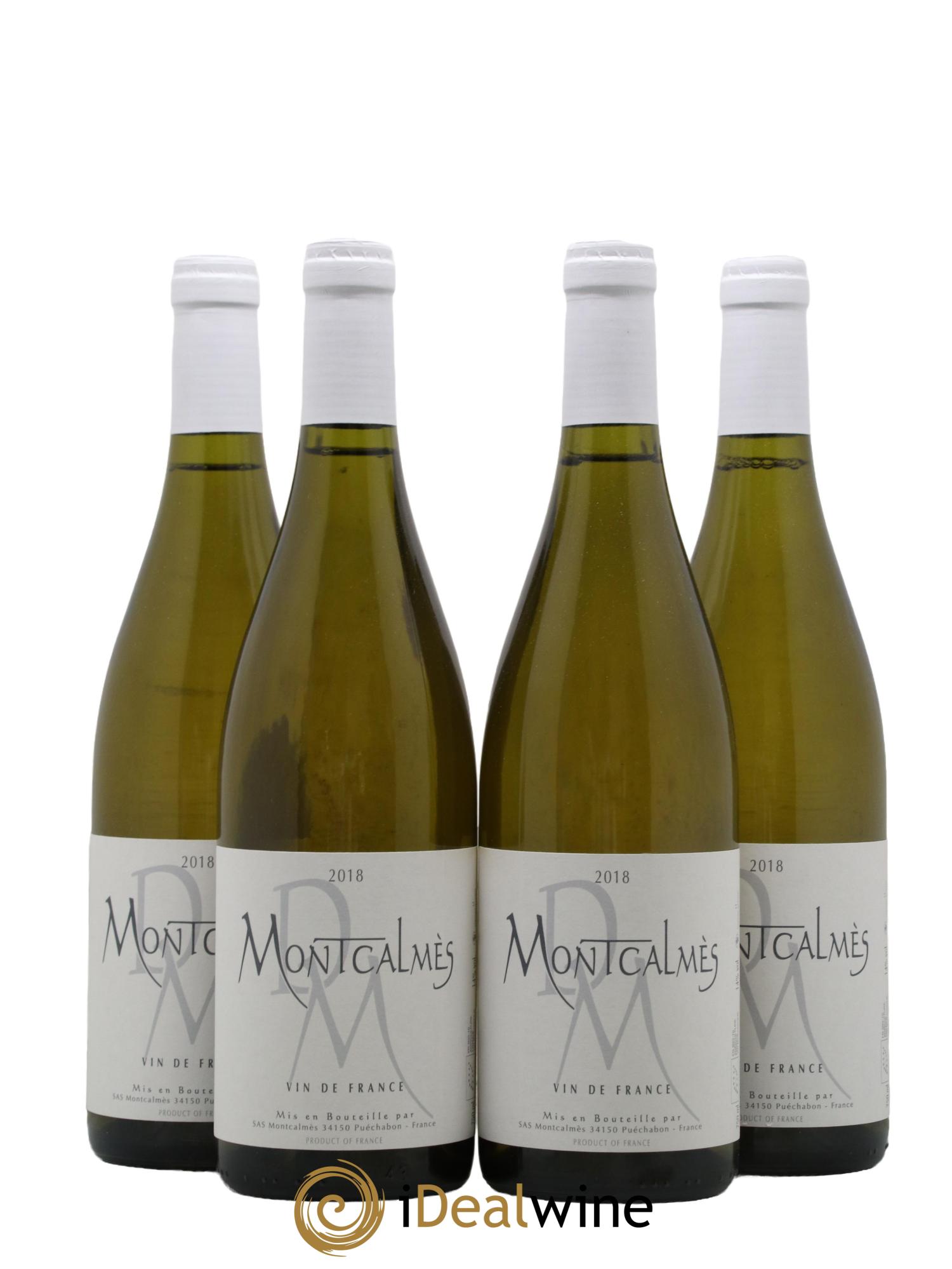Vin de France Domaine de Montcalmes 2018 - Lot de 4 bouteilles - 0