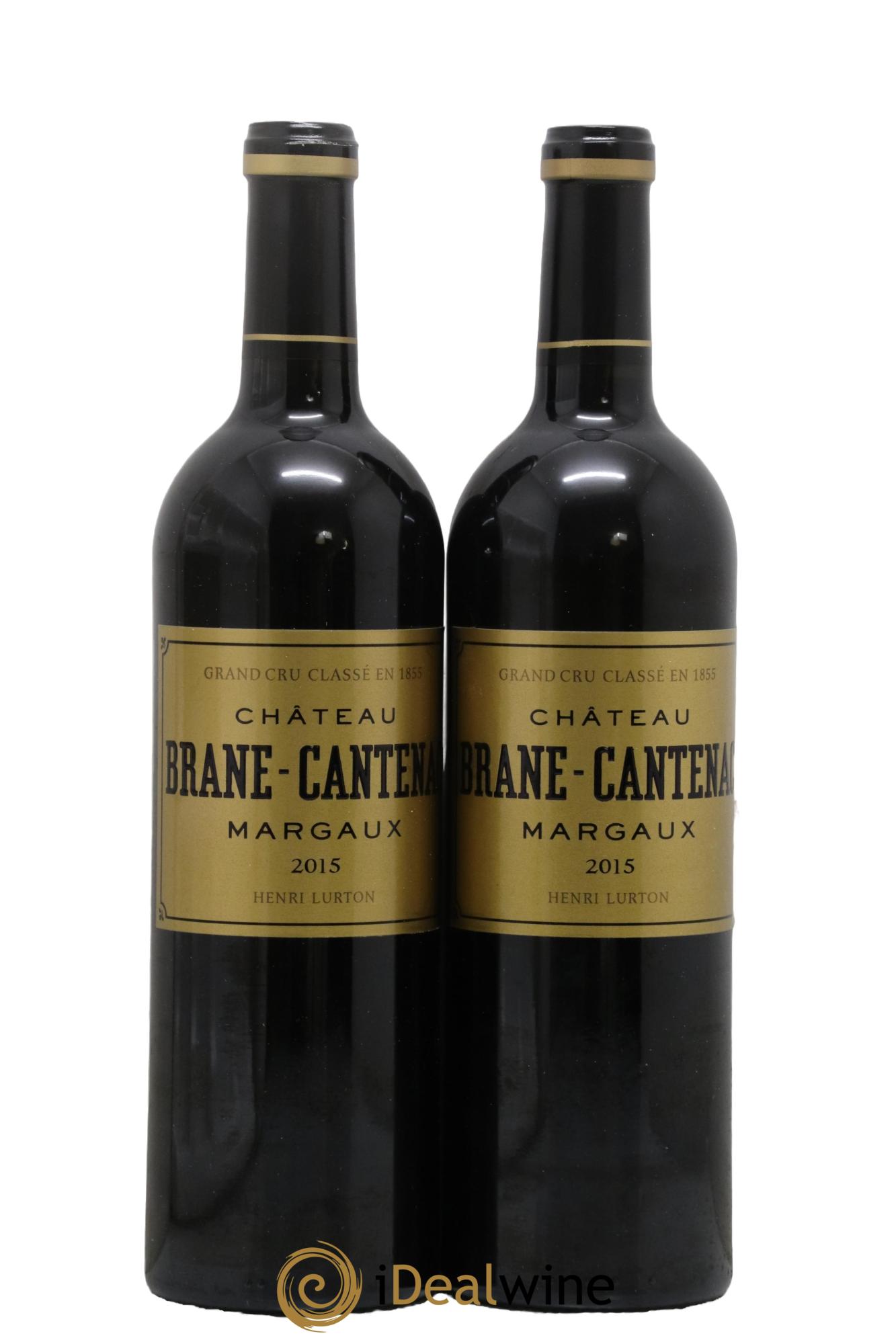 Château Brane Cantenac 2ème Grand Cru Classé 2015 - Lot de 2 bouteilles - 0