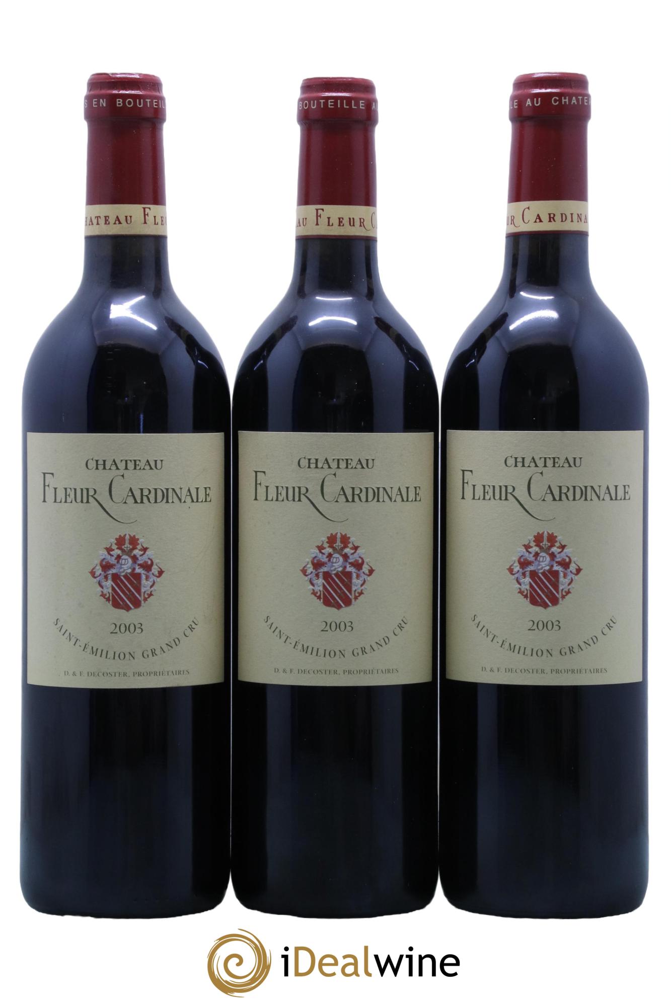 Château Fleur Cardinale Grand Cru Classé 2003 - Lot de 12 bouteilles - 2