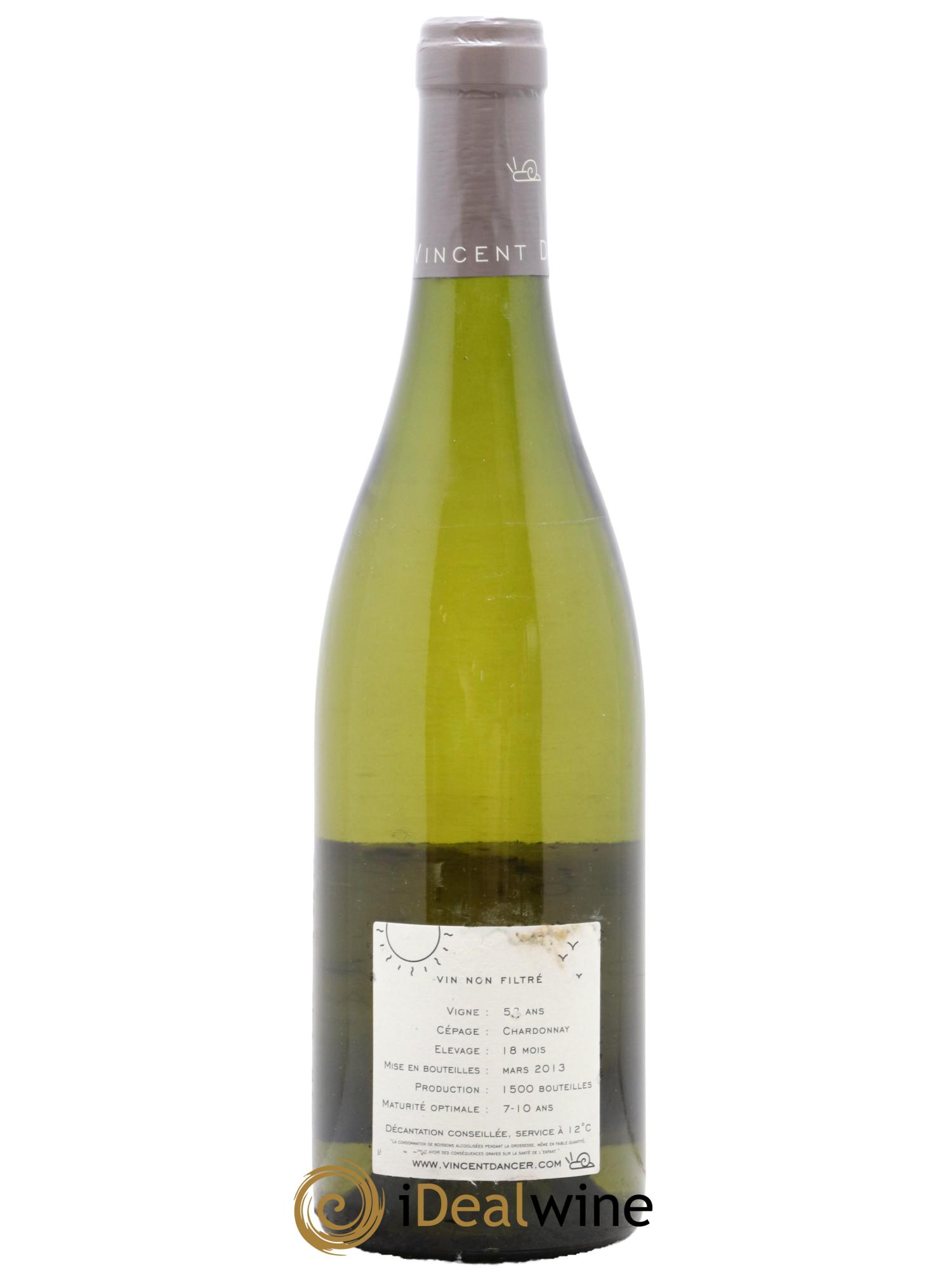 Chassagne-Montrachet 1er Cru (Morgeot) Tête du Clos Vincent Dancer 2011 - Lot de 1 bouteille - 1