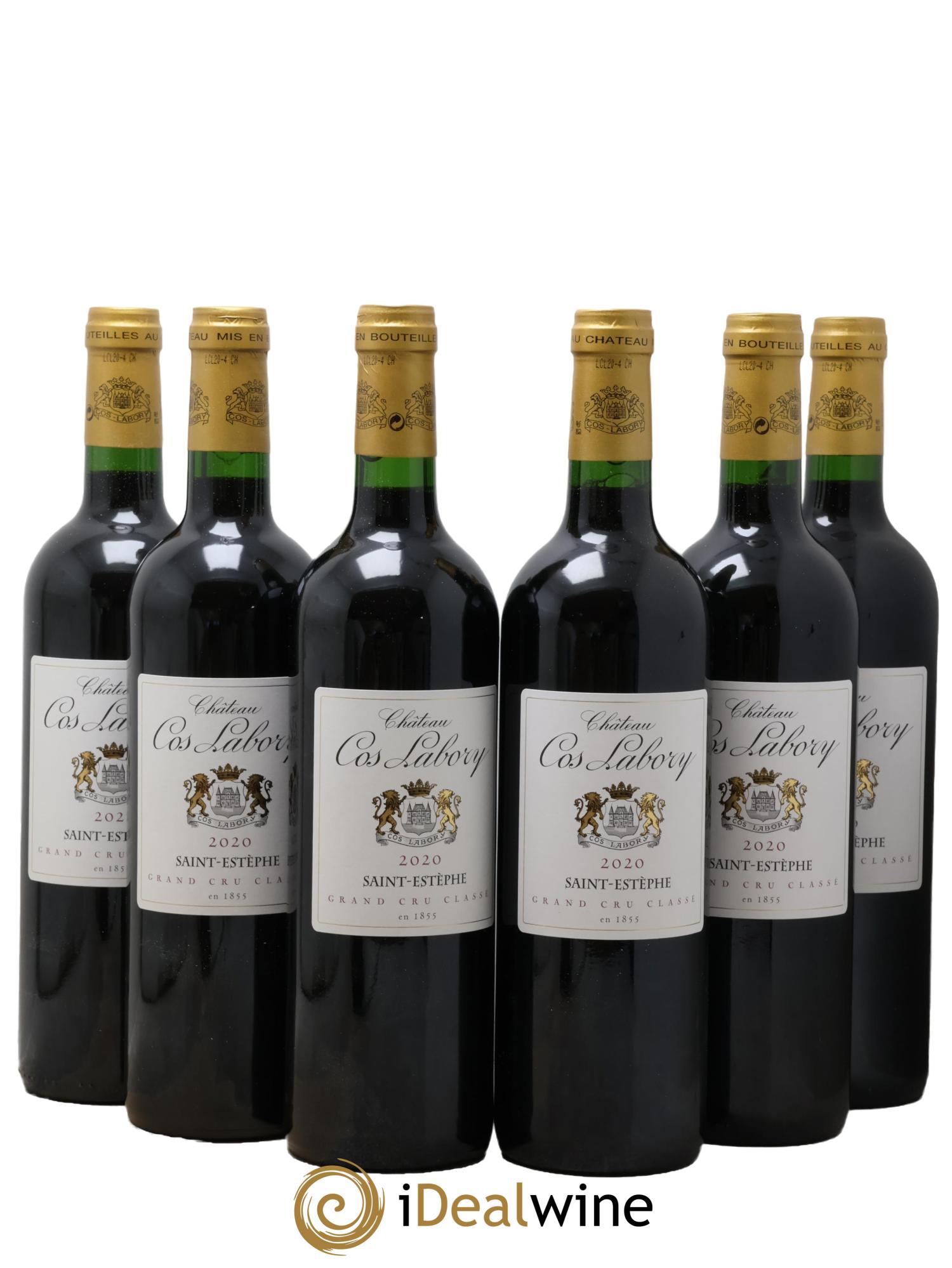 Château Cos Labory 5ème Grand Cru Classé 2020 - Lotto di 6 bottiglie - 0