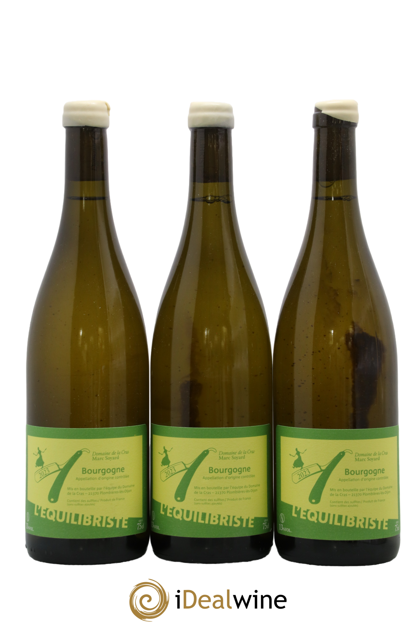 Bourgogne L'équilibriste Domaine de la Cras - Marc Soyard 2023 - Lot of 3 bottles - 0