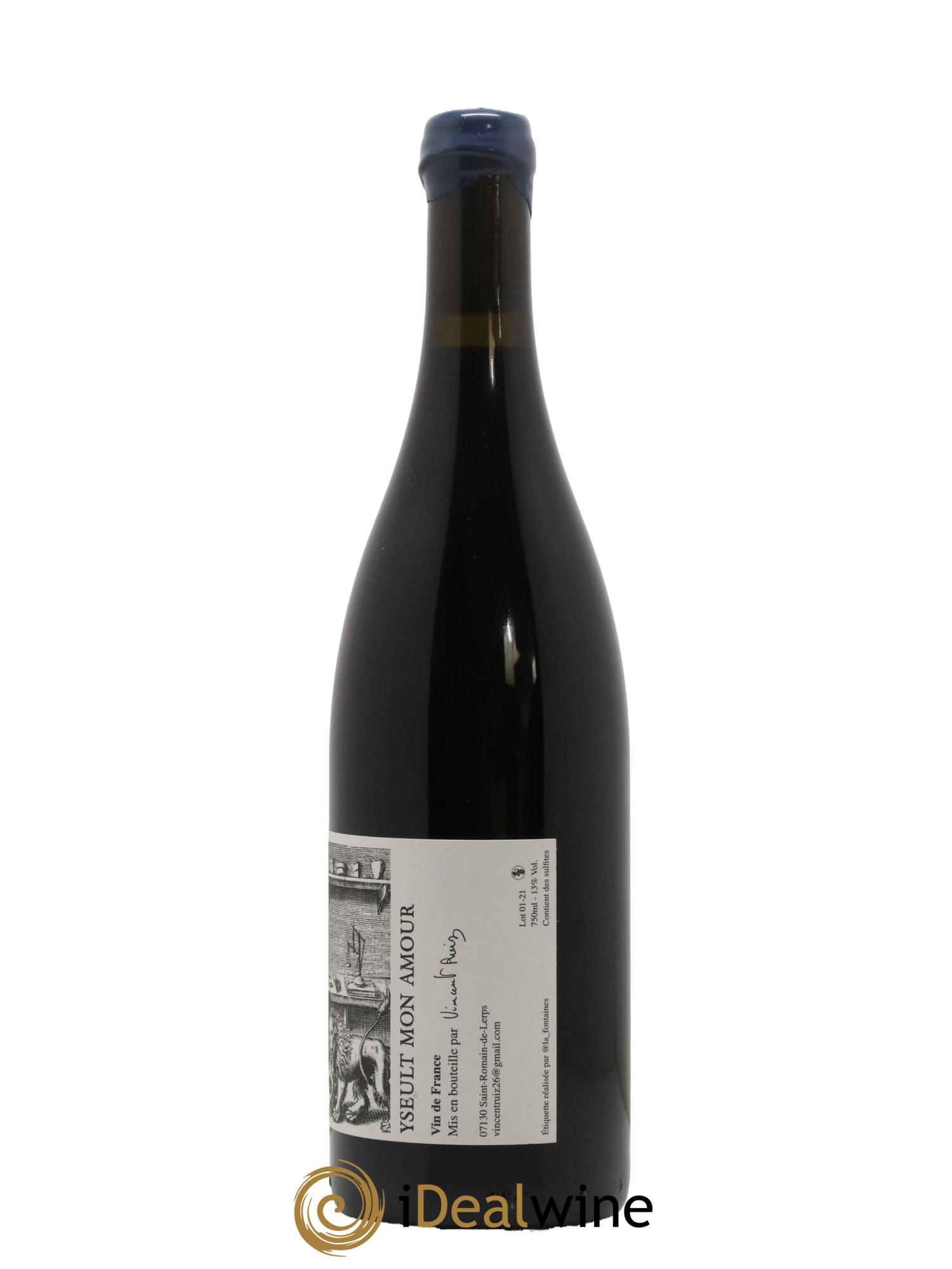 Vin de France Yseult Mon Amour Domaine Vincent Ruiz 2021 - Lot de 1 bouteille - 1