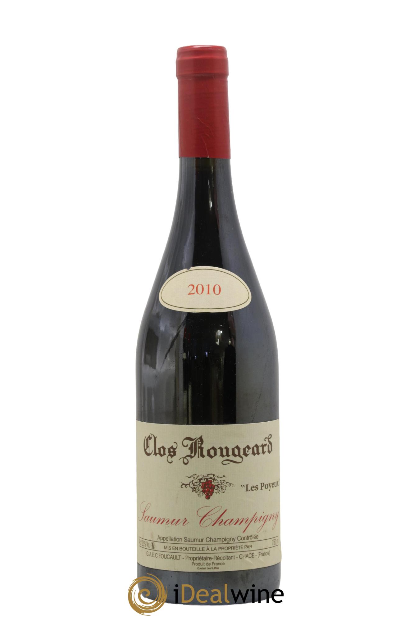 Saumur-Champigny Les Poyeux Clos Rougeard 2010 - Lot de 1 bouteille - 0