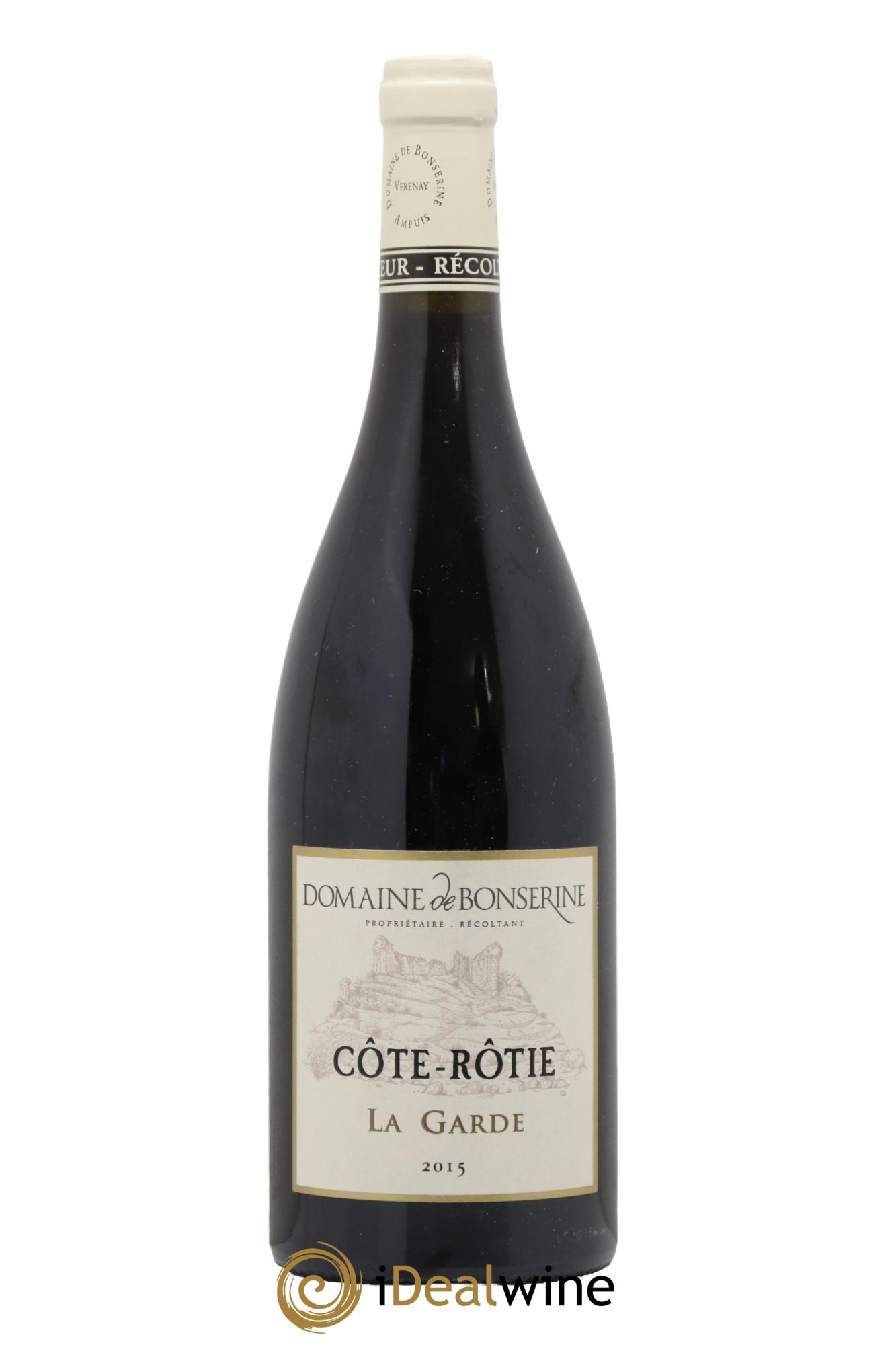 Côte-Rôtie La Garde Bonserine (Domaine de) 2015 - Lot de 1 bouteille - 0