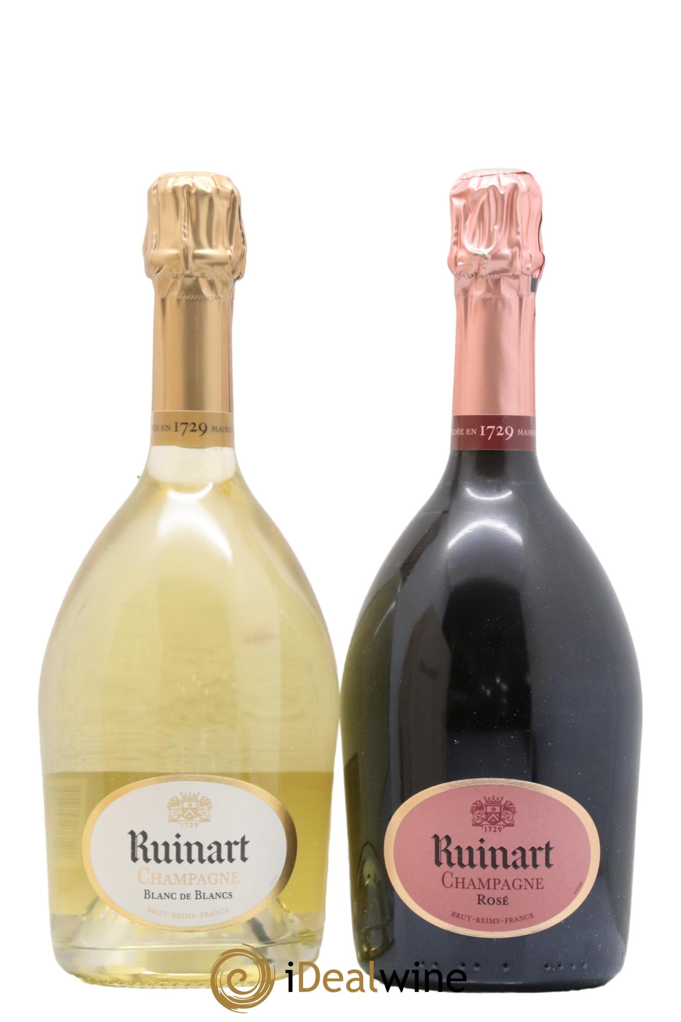 Caisse Duo Ruinart Blanc de Blancs et Rosé Ruinart - Lot de 2 bouteilles - 0