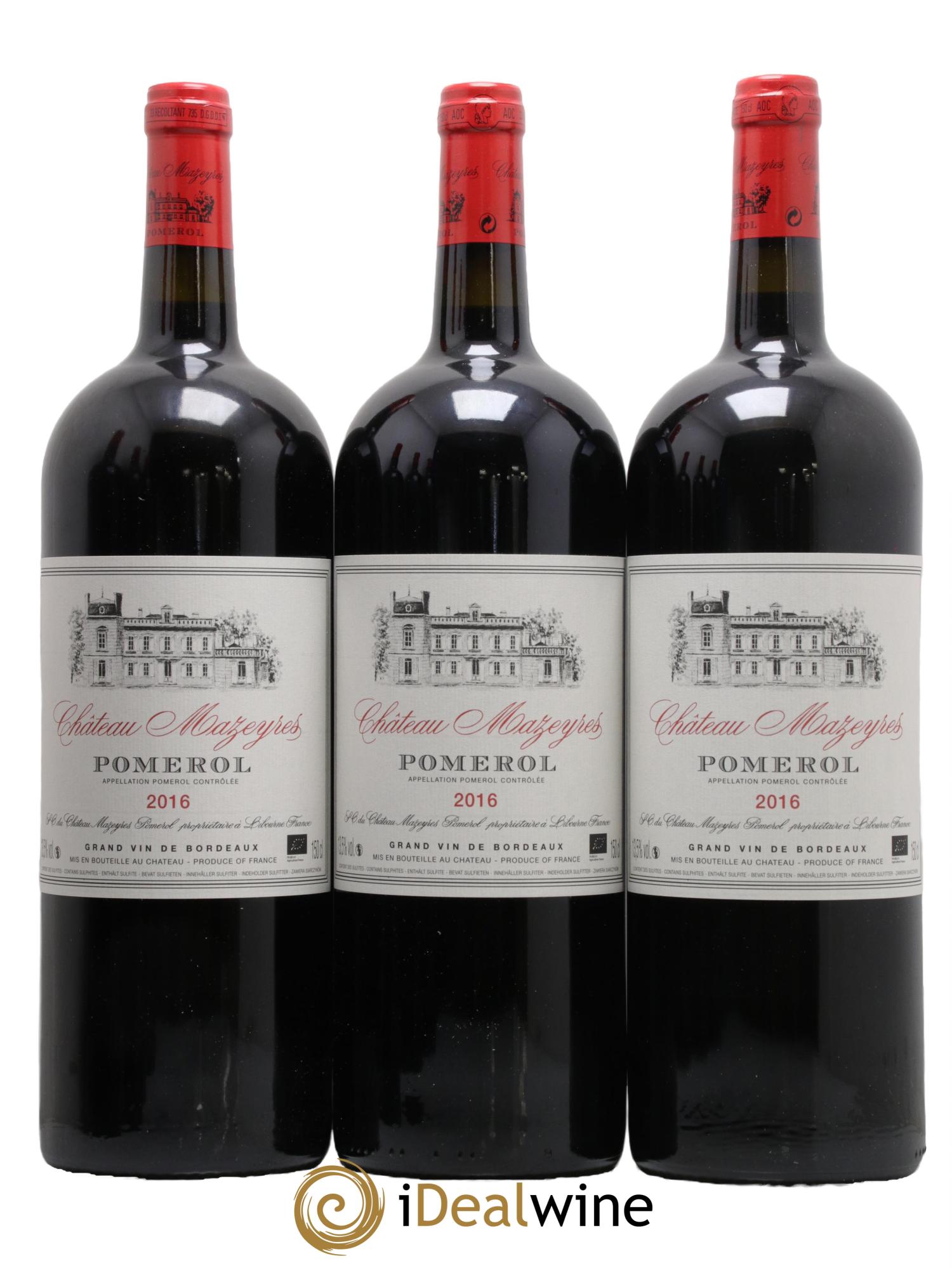 Château Mazeyres 2016 - Lot de 6 magnums - 1
