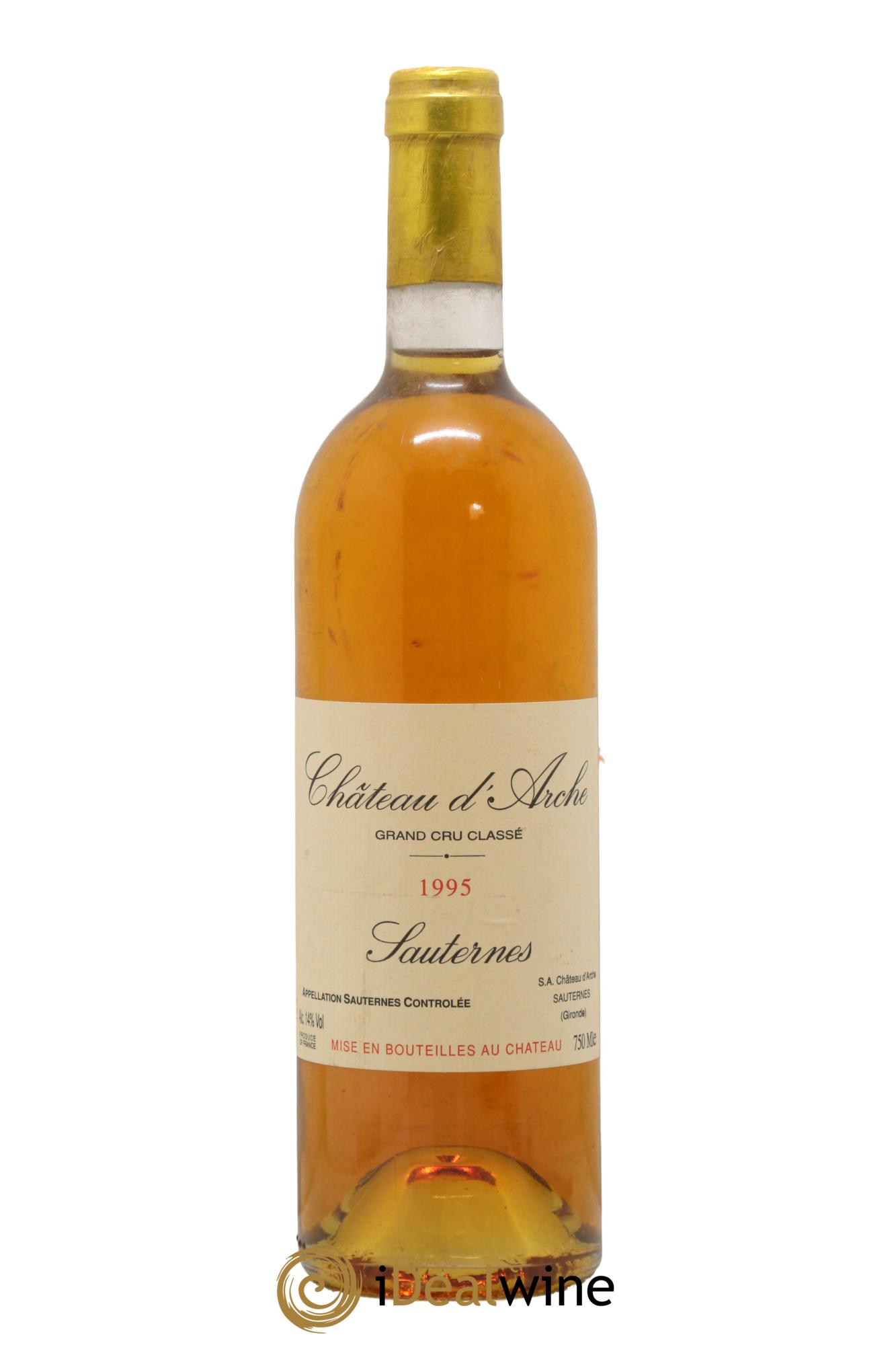 Château d' Arche 2ème Grand Cru Classé 1995 - Lotto di 1 bottiglia - 0