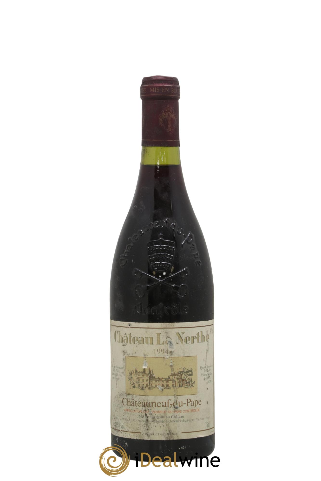 Châteauneuf-du-Pape Château la Nerthe Famille Richard 1994 - Lot de 1 bouteille - 0