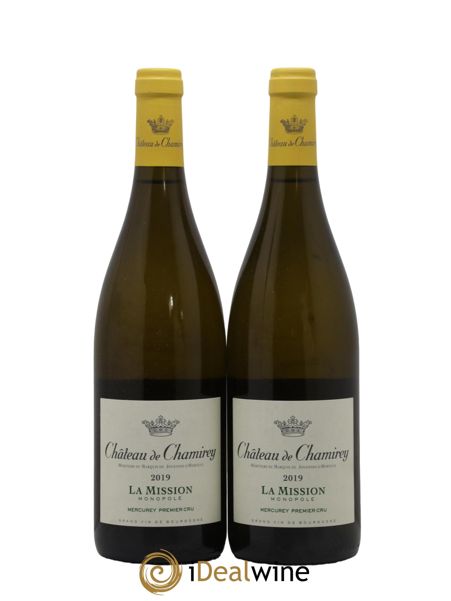 Mercurey 1er Cru La Mission Château de Chamirey 2019 - Lot de 2 bouteilles - 0