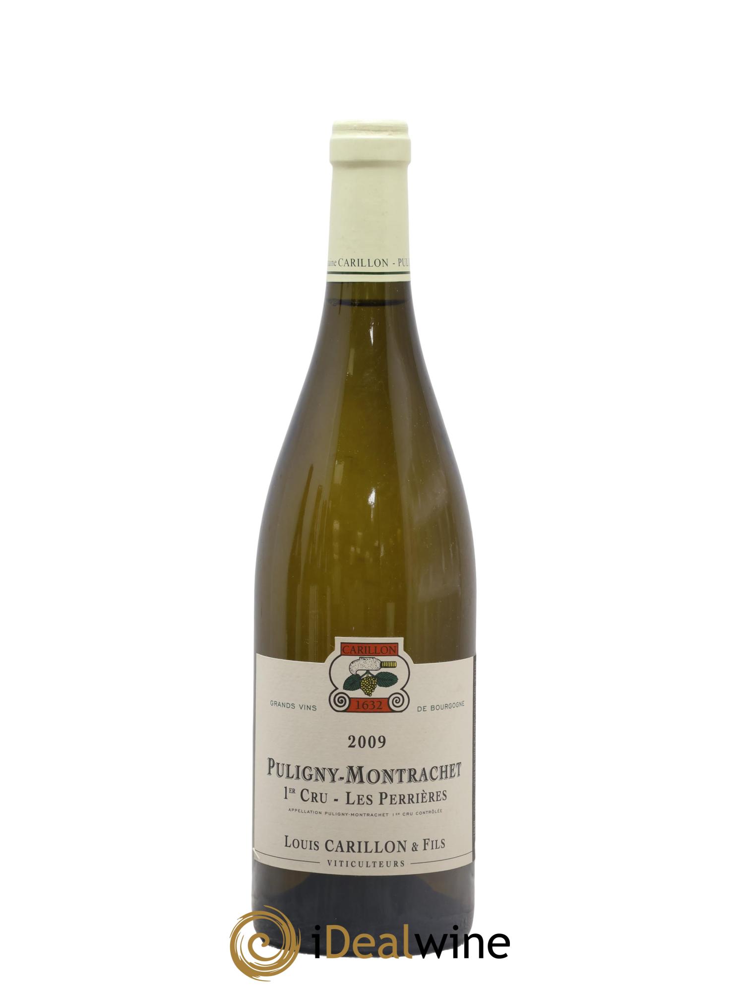 Puligny-Montrachet 1er Cru Les Perrières Jacques Carillon (Domaine) 2009 - Lot de 1 bouteille - 0