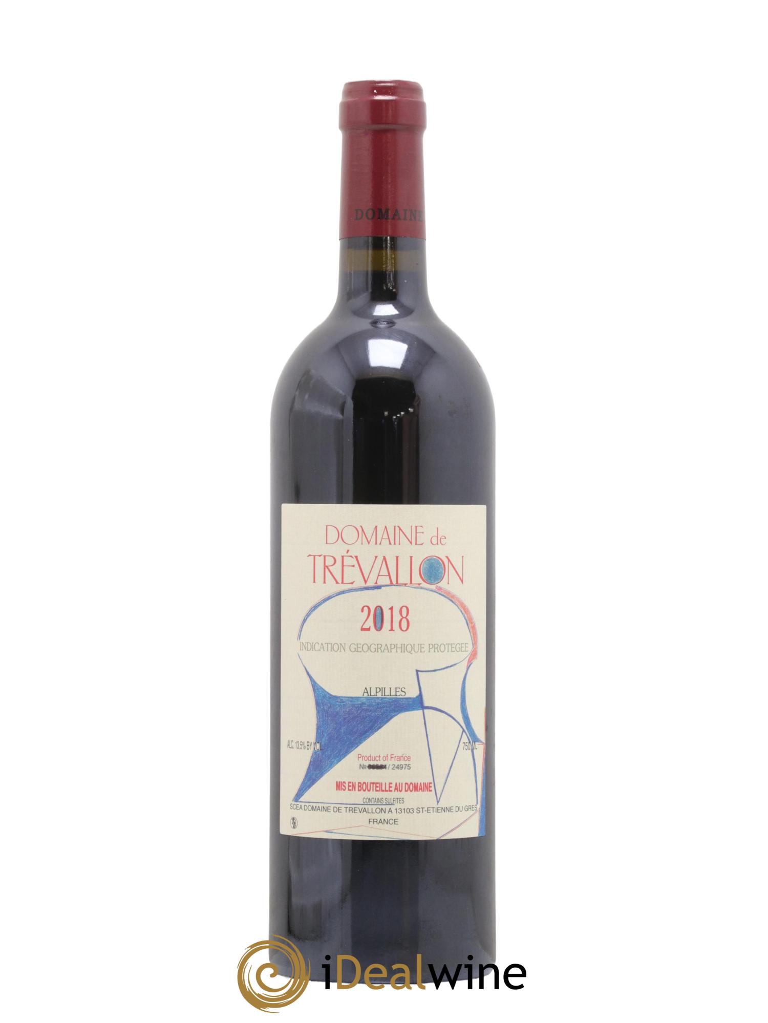 Alpilles Trévallon (Domaine de) Eloi Dürrbach 2018 - Lot de 1 bouteille - 0