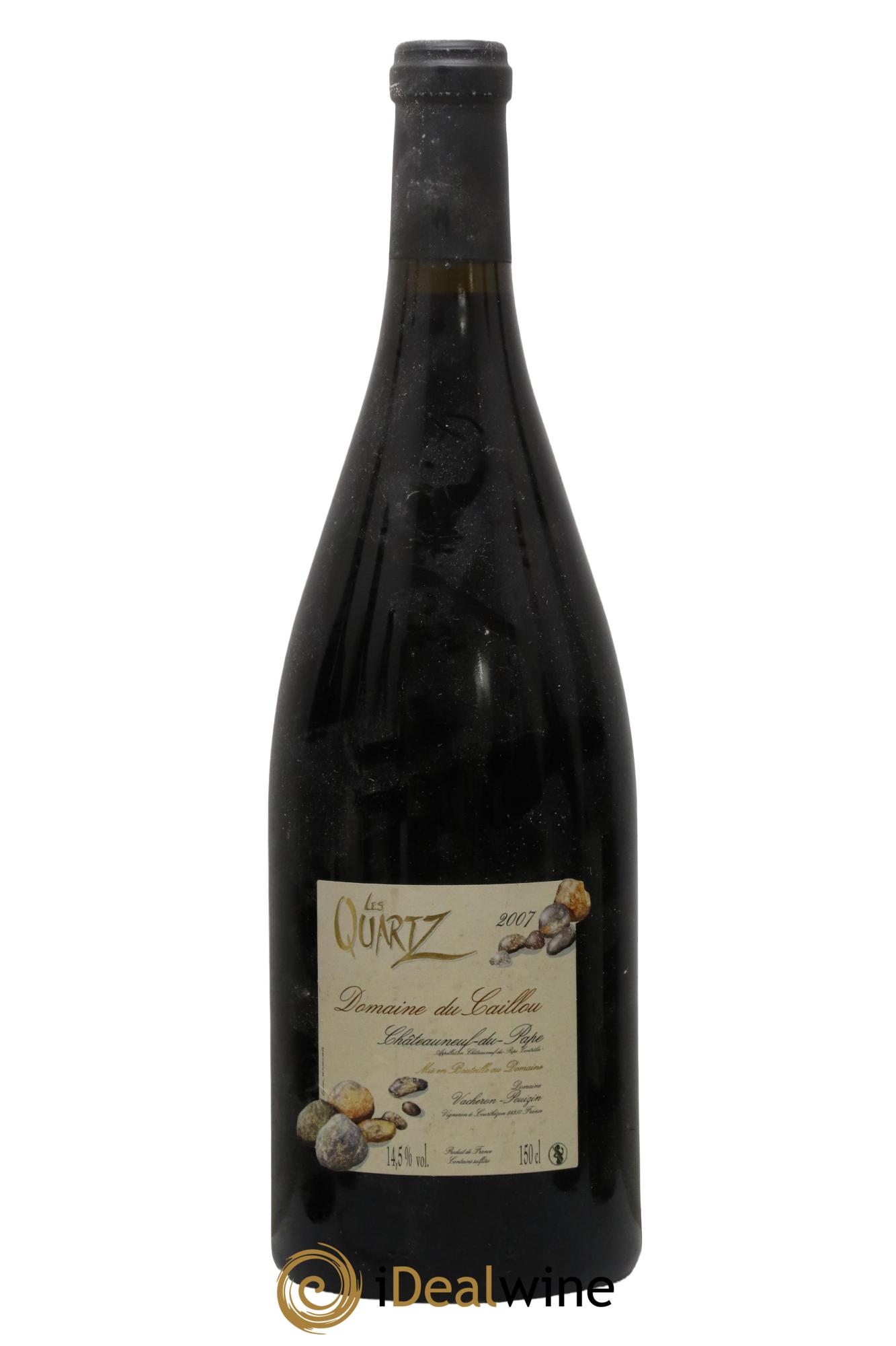 Châteauneuf-du-Pape Les Quartz Clos du Caillou 2007 - Lot de 1 magnum - 0
