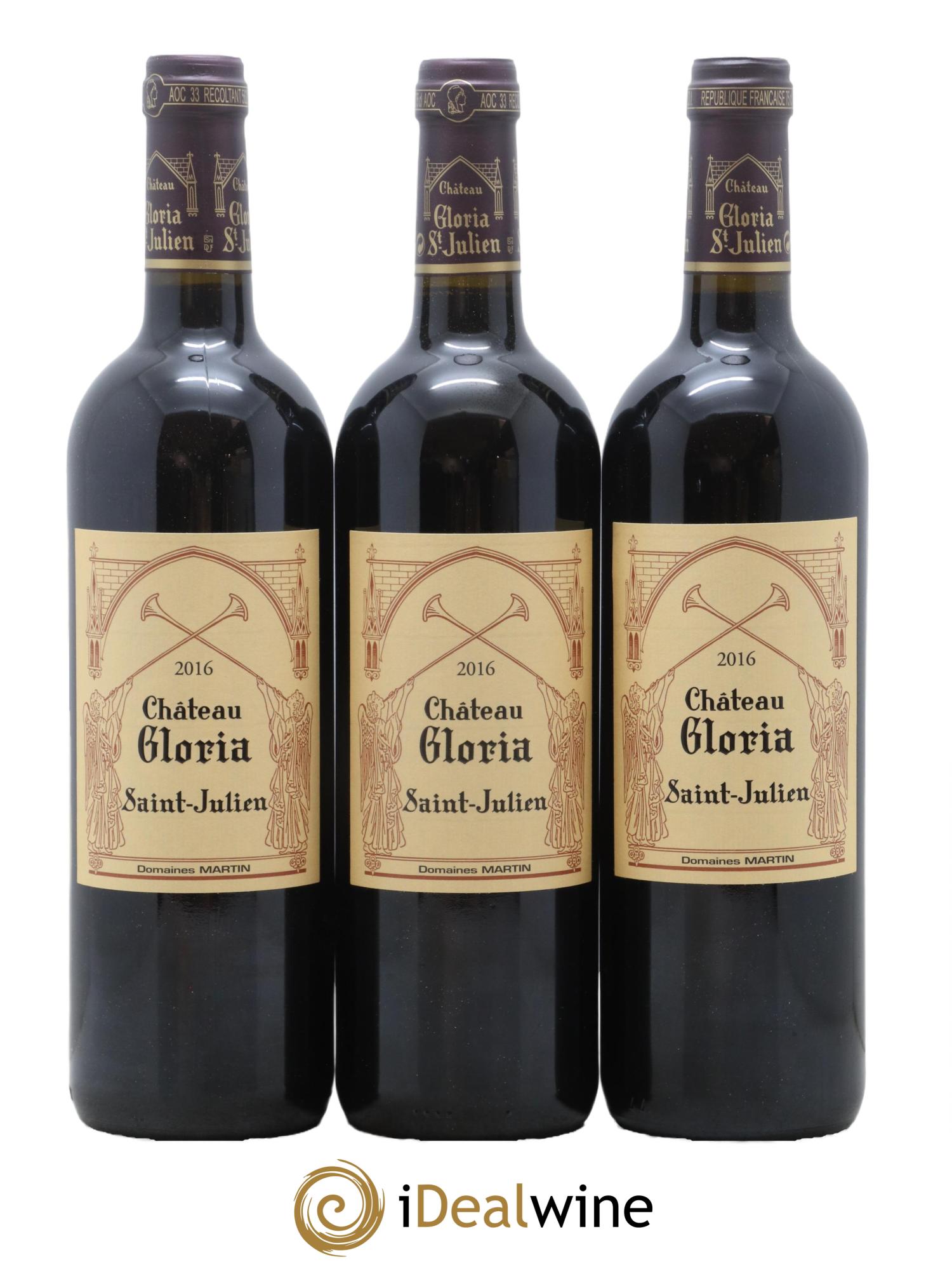 Château Gloria 2016 - Lot de 6 bouteilles - 2