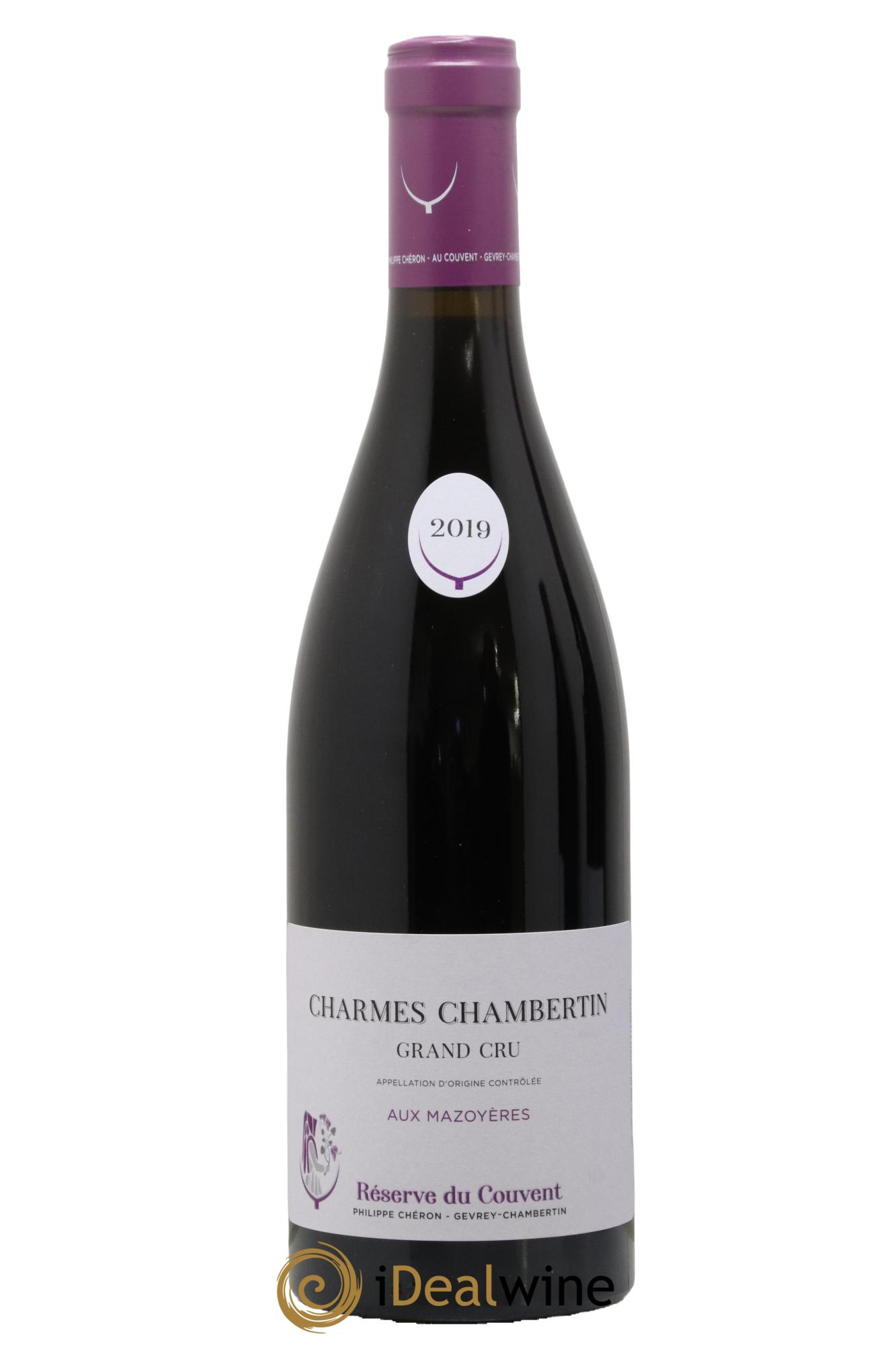 Charmes-Chambertin Grand Cru Aux Mazoyères Domaine du Couvent 2019 - Lotto di 1 bottiglia - 0