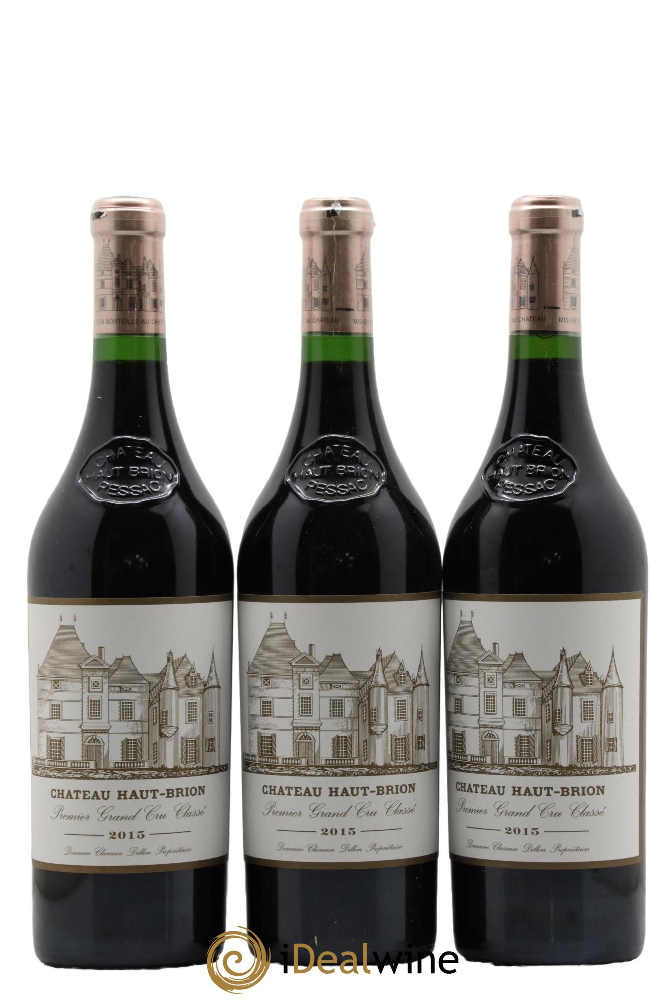 Château Haut Brion 1er Grand Cru Classé 2015 - Lot de 6 bouteilles - 1