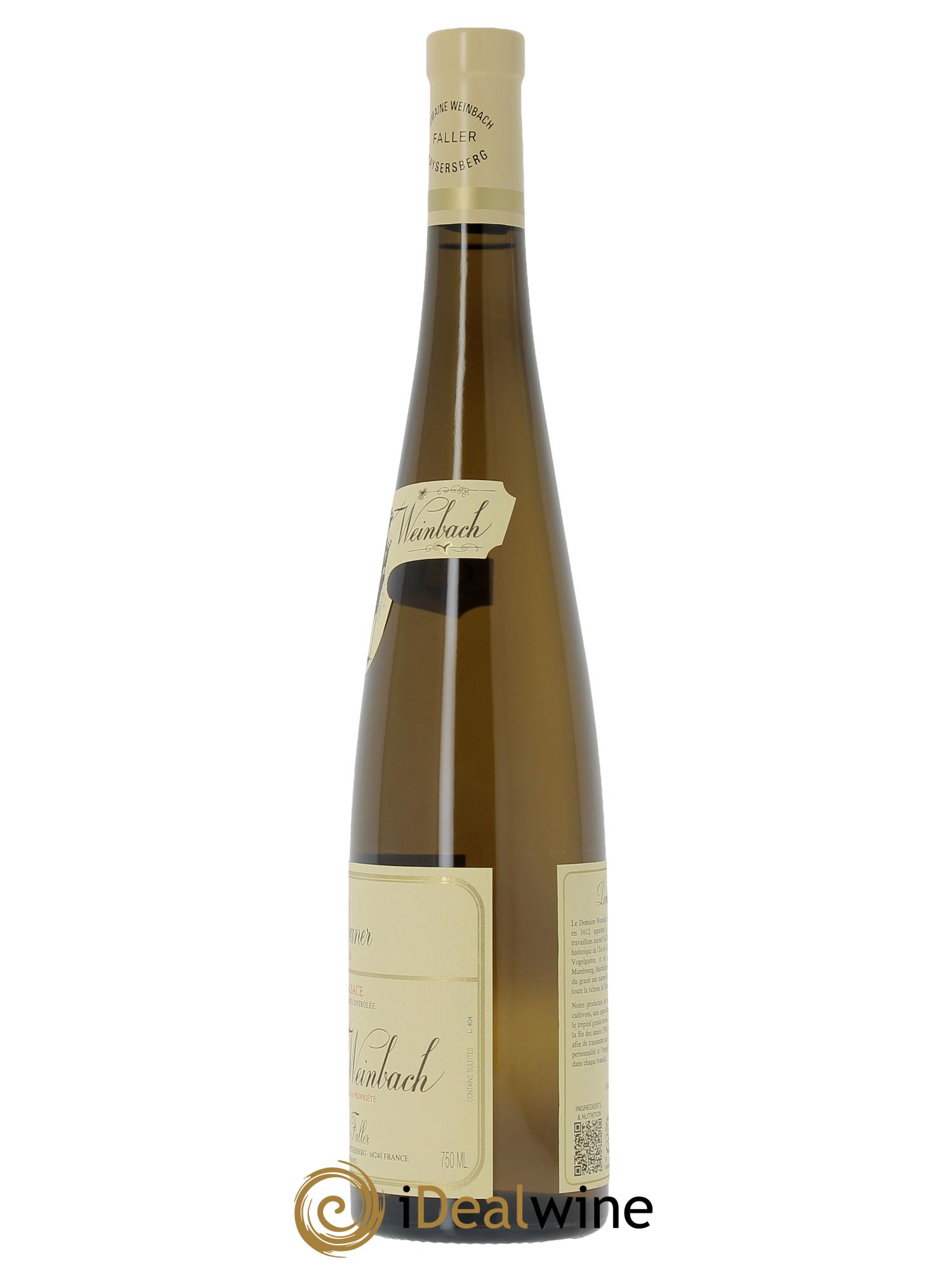 Alsace Sylvaner Weinbach (Domaine)  2024 - Lot de 1 bouteille - 3