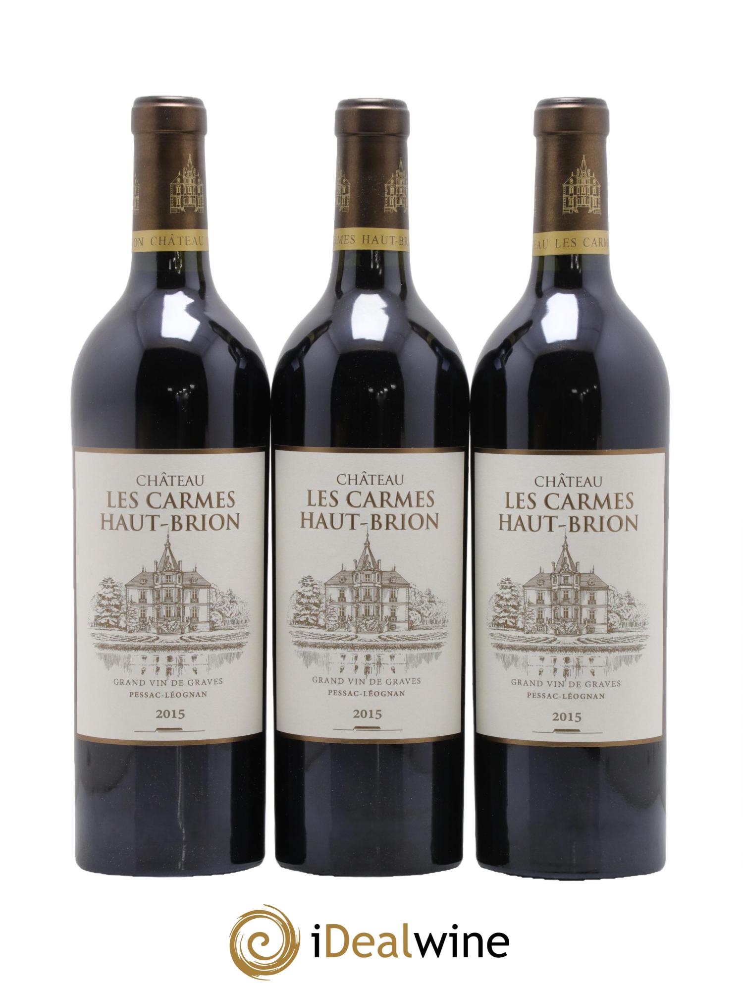 Château Les Carmes Haut-Brion 2015 - Lot de 6 bouteilles - 1