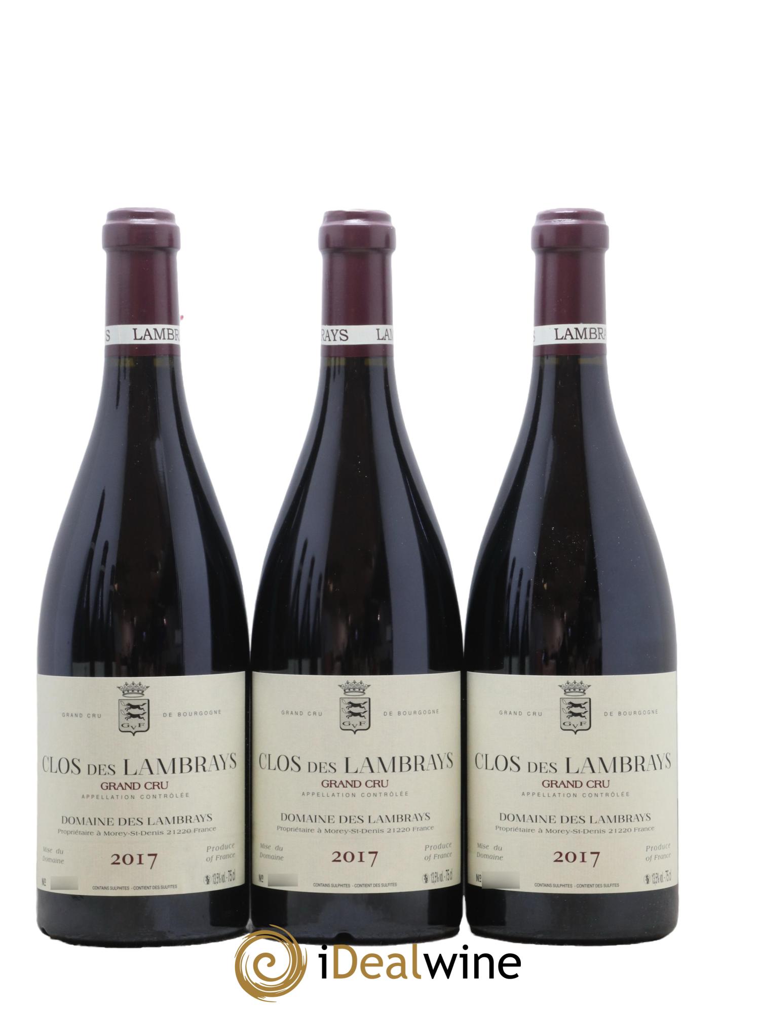 Clos des Lambrays Grand Cru Domaine des Lambrays 2017 - Lot de 6 bouteilles - 2